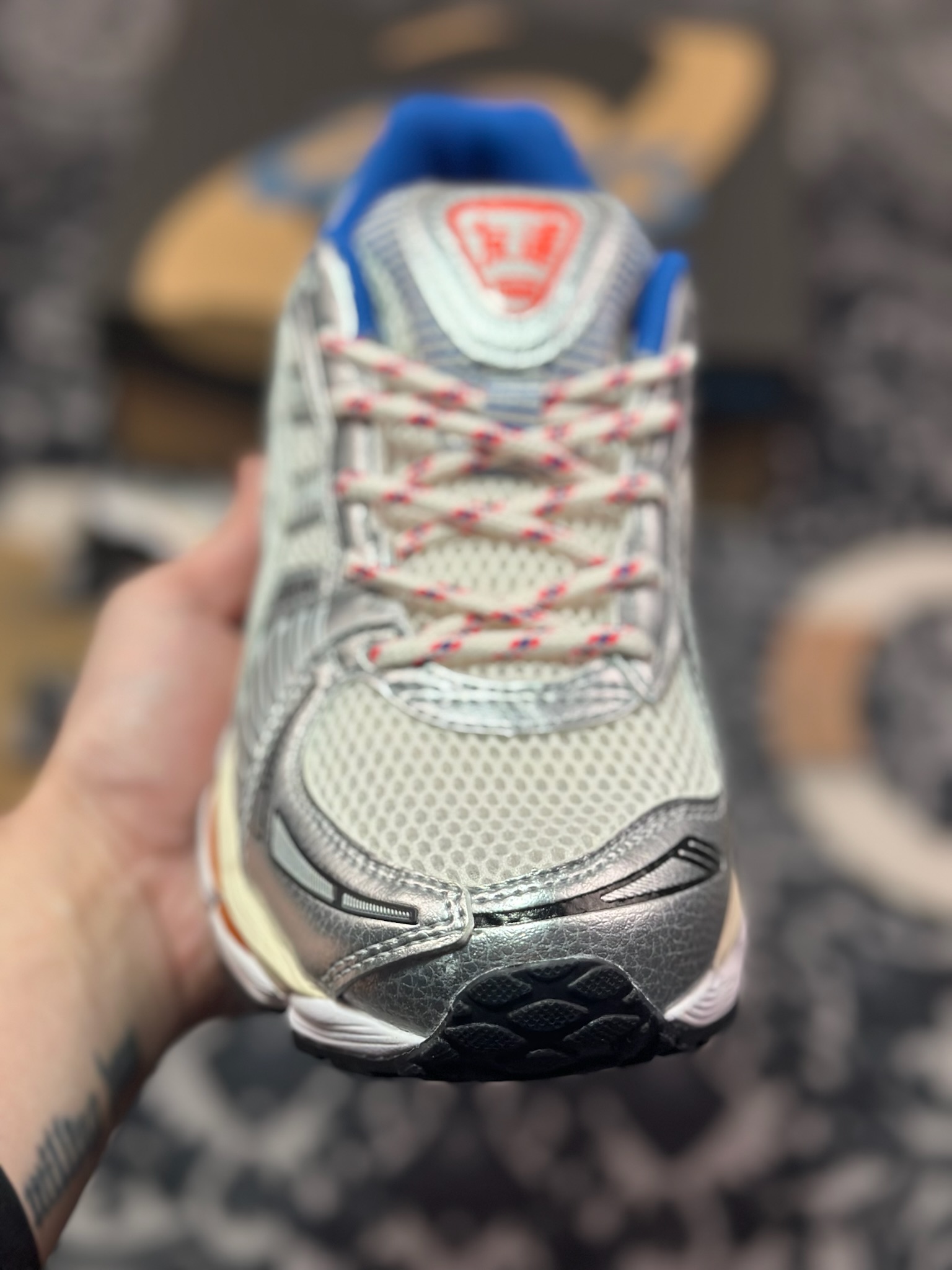 A9220  kith x Asics Gel-Kayano 12.1 亚瑟士联名百搭休闲运动慢跑鞋  1203A555-101