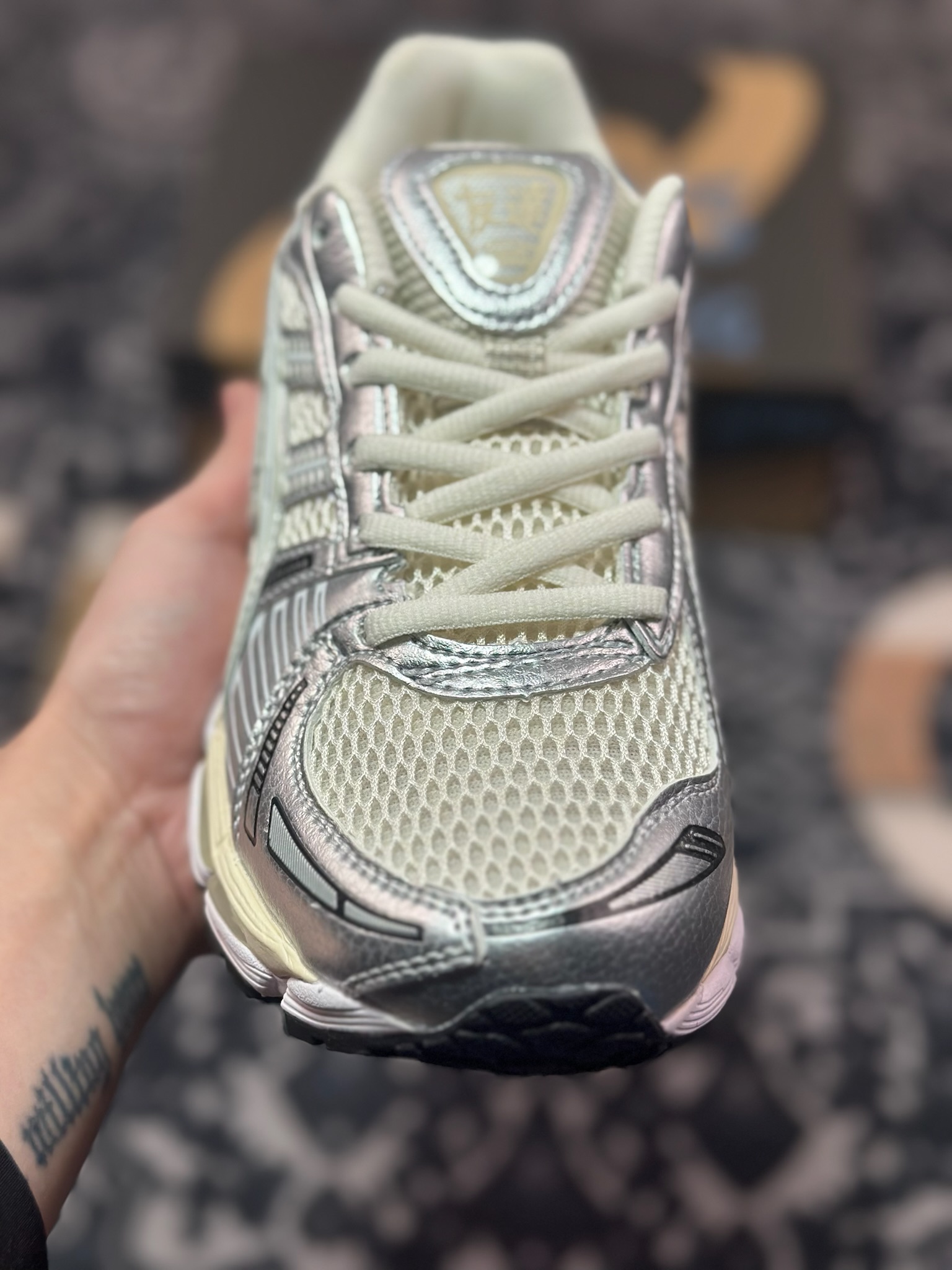 A9220  kith x Asics Gel-Kayano 12.1 亚瑟士联名百搭休闲运动慢跑鞋   1203A555-100