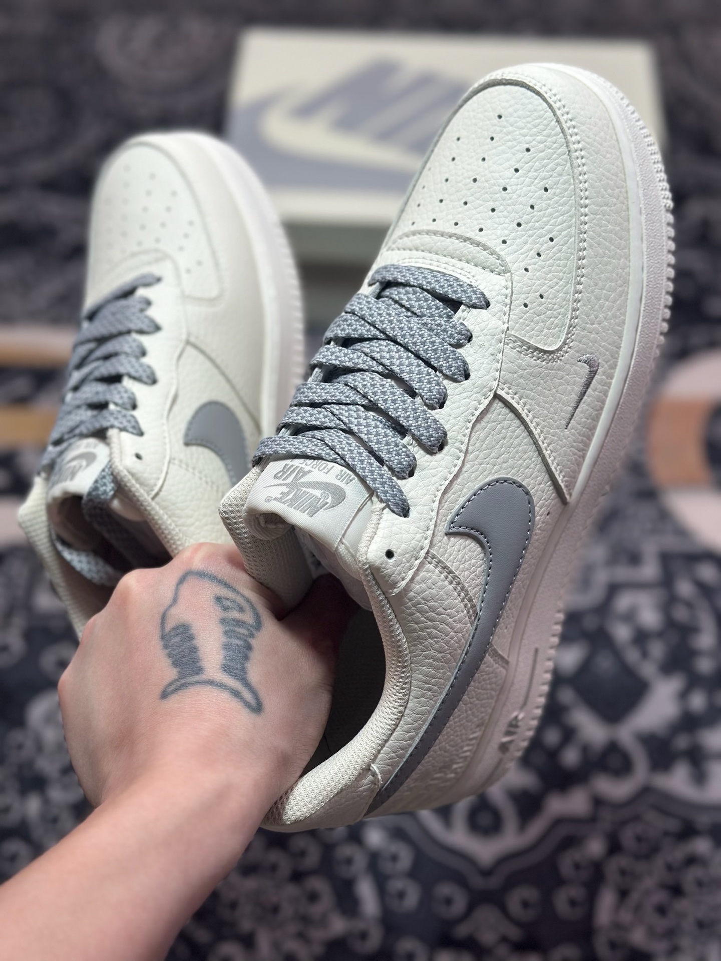 B2240  TED x Portland x Nk Air Force 1'07 Low 联名小勾 空军一号低帮休闲板鞋  DD8959-708
