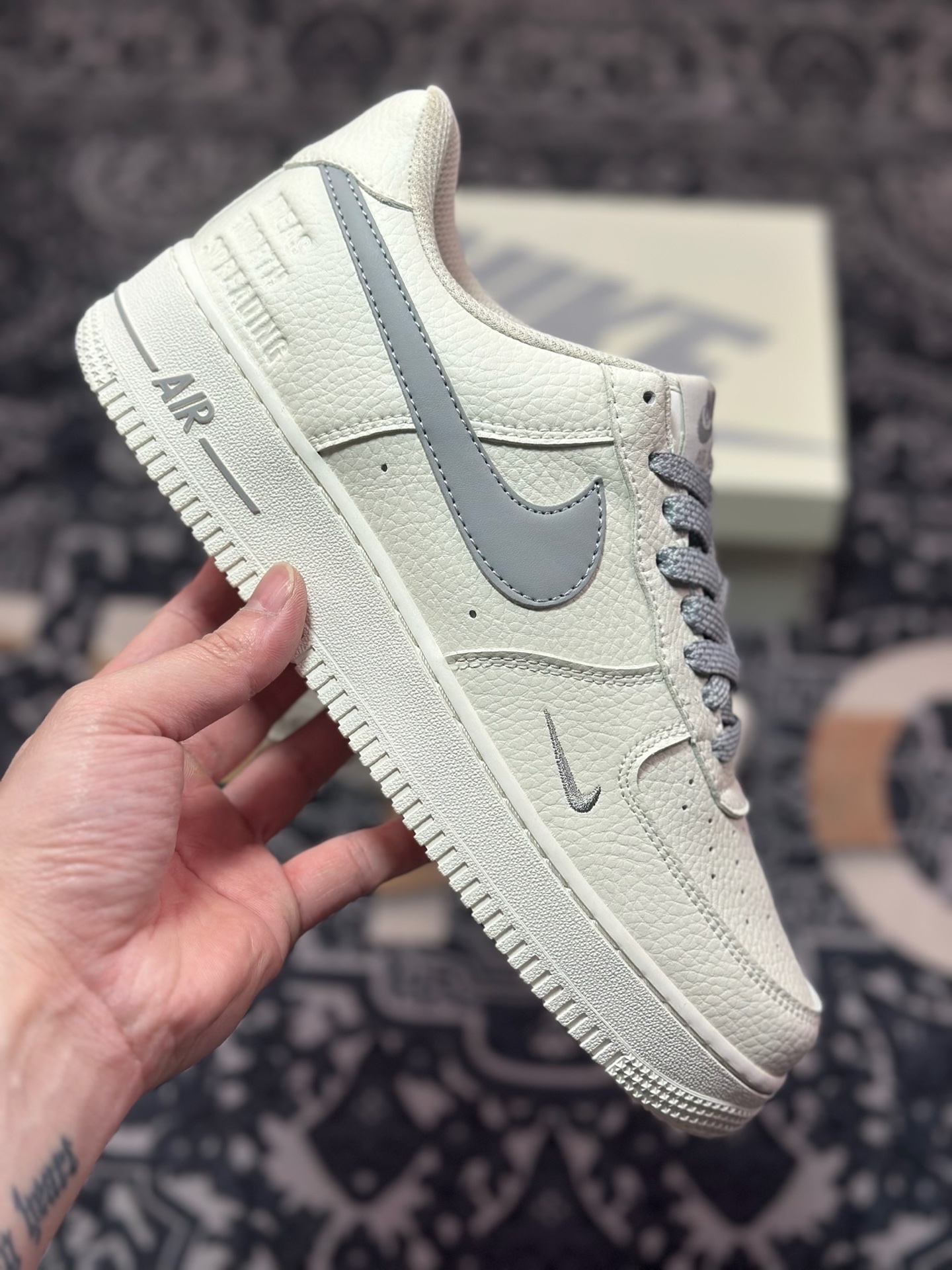 B2240  TED x Portland x Nk Air Force 1'07 Low 联名小勾 空军一号低帮休闲板鞋  DD8959-708