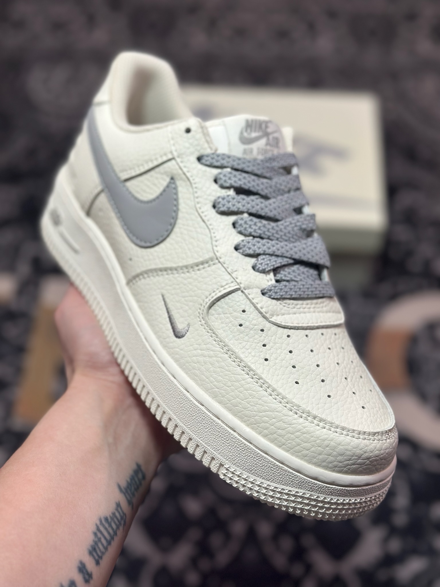 B2240  TED x Portland x Nk Air Force 1'07 Low 联名小勾 空军一号低帮休闲板鞋  DD8959-708
