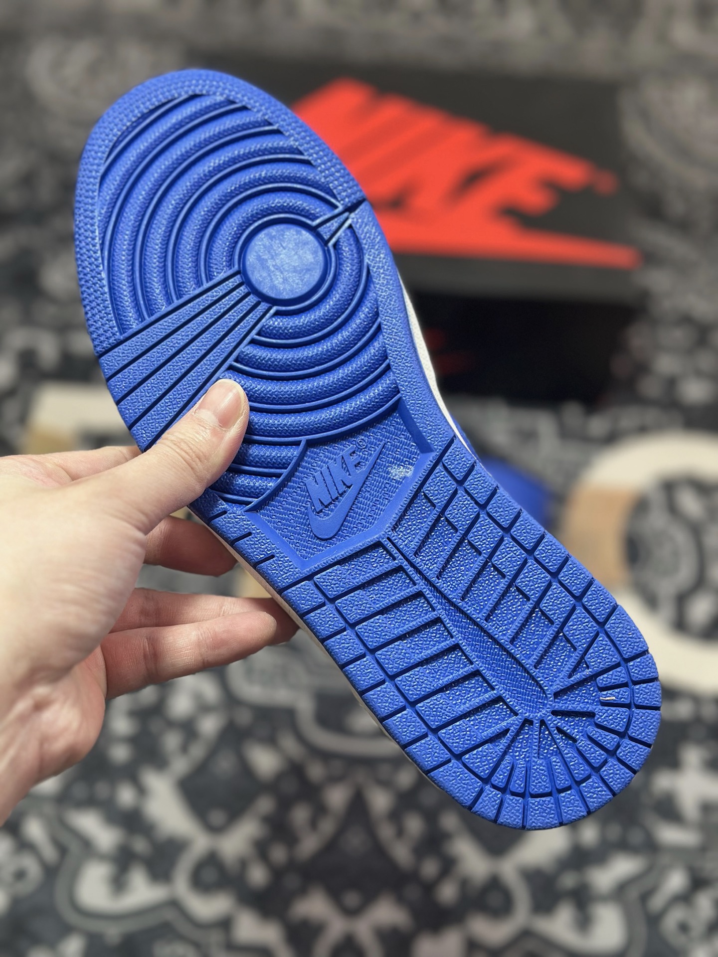 A6200  Air Jordan 1 Low AJ1 乔1低帮休闲板鞋 黑蓝   IB1981-004
