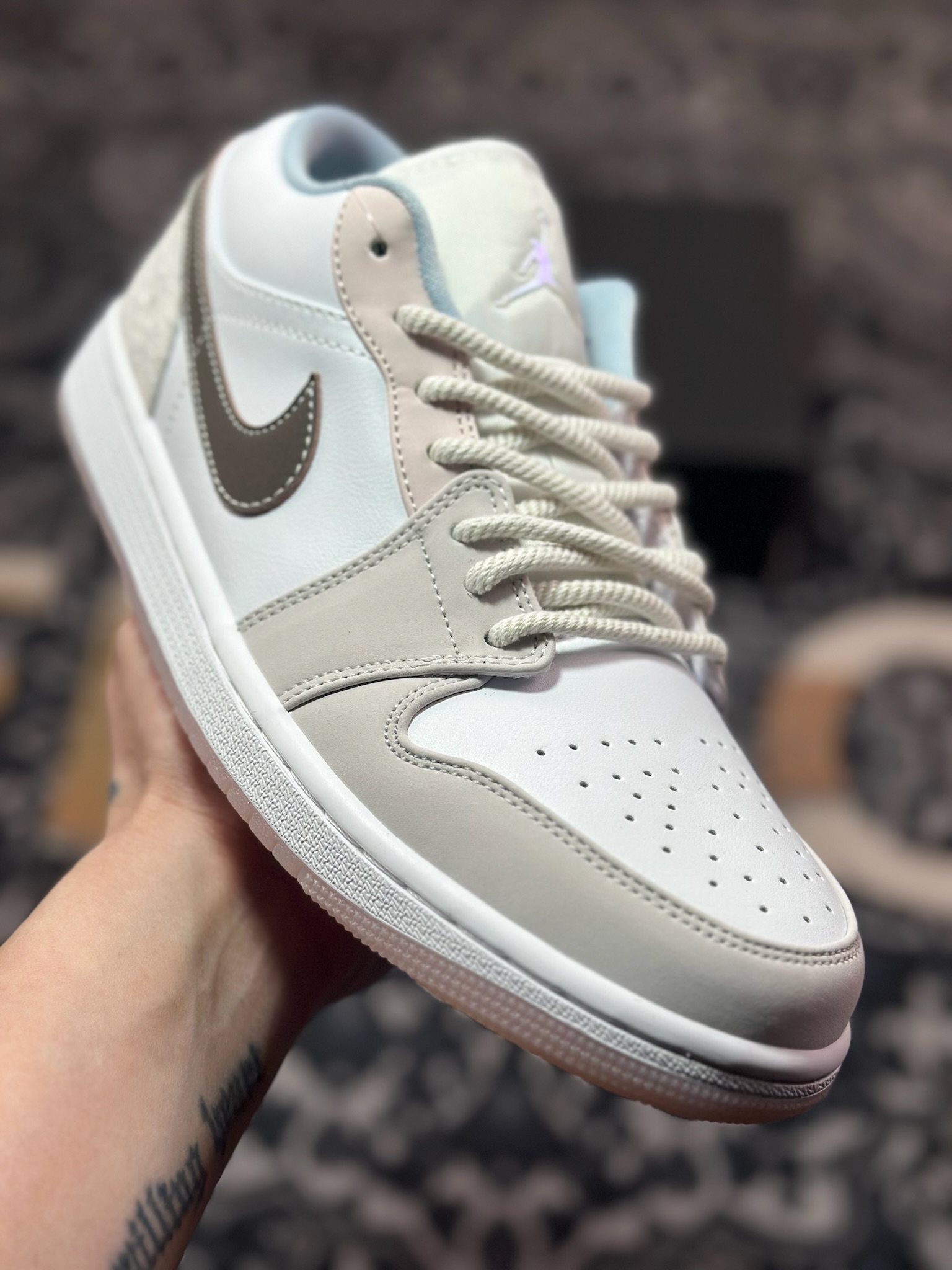 A6200  Air Jordan 1 Low 白粉  IB8859-101