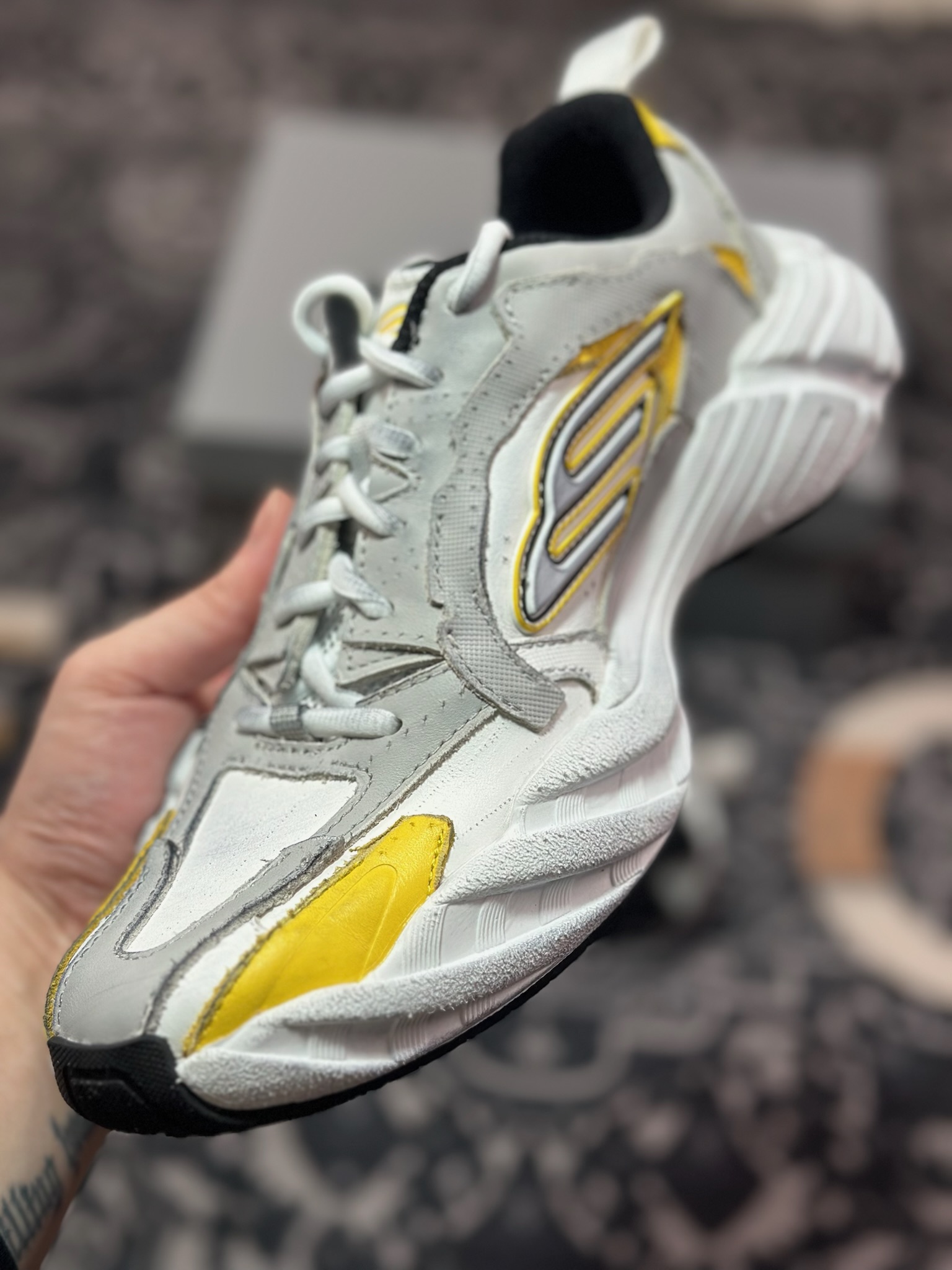 C6420   优选 Balenciaga 巴黎世家 MONDAY 做旧休闲运动鞋