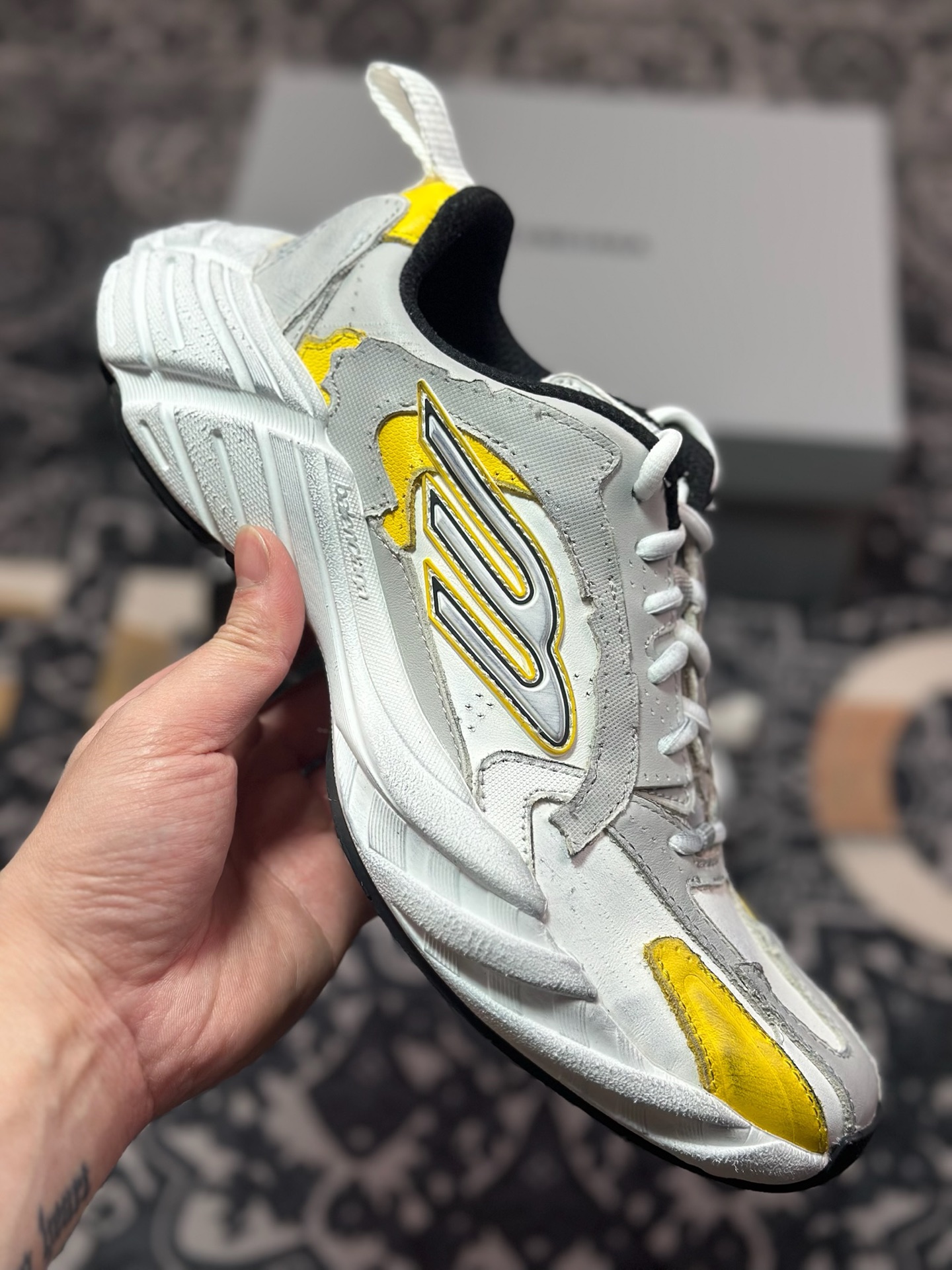 C6420   优选 Balenciaga 巴黎世家 MONDAY 做旧休闲运动鞋