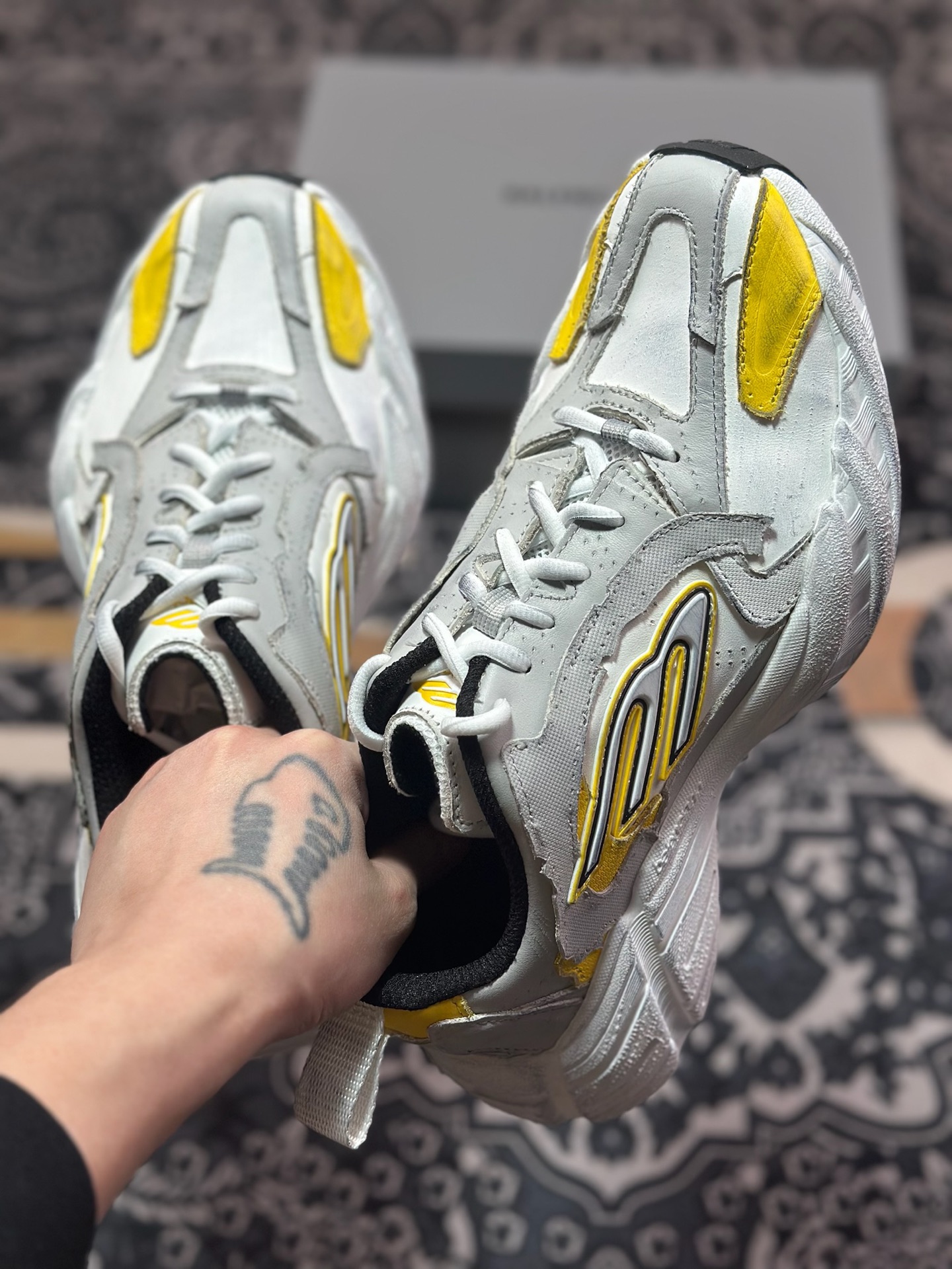 C6420   优选 Balenciaga 巴黎世家 MONDAY 做旧休闲运动鞋