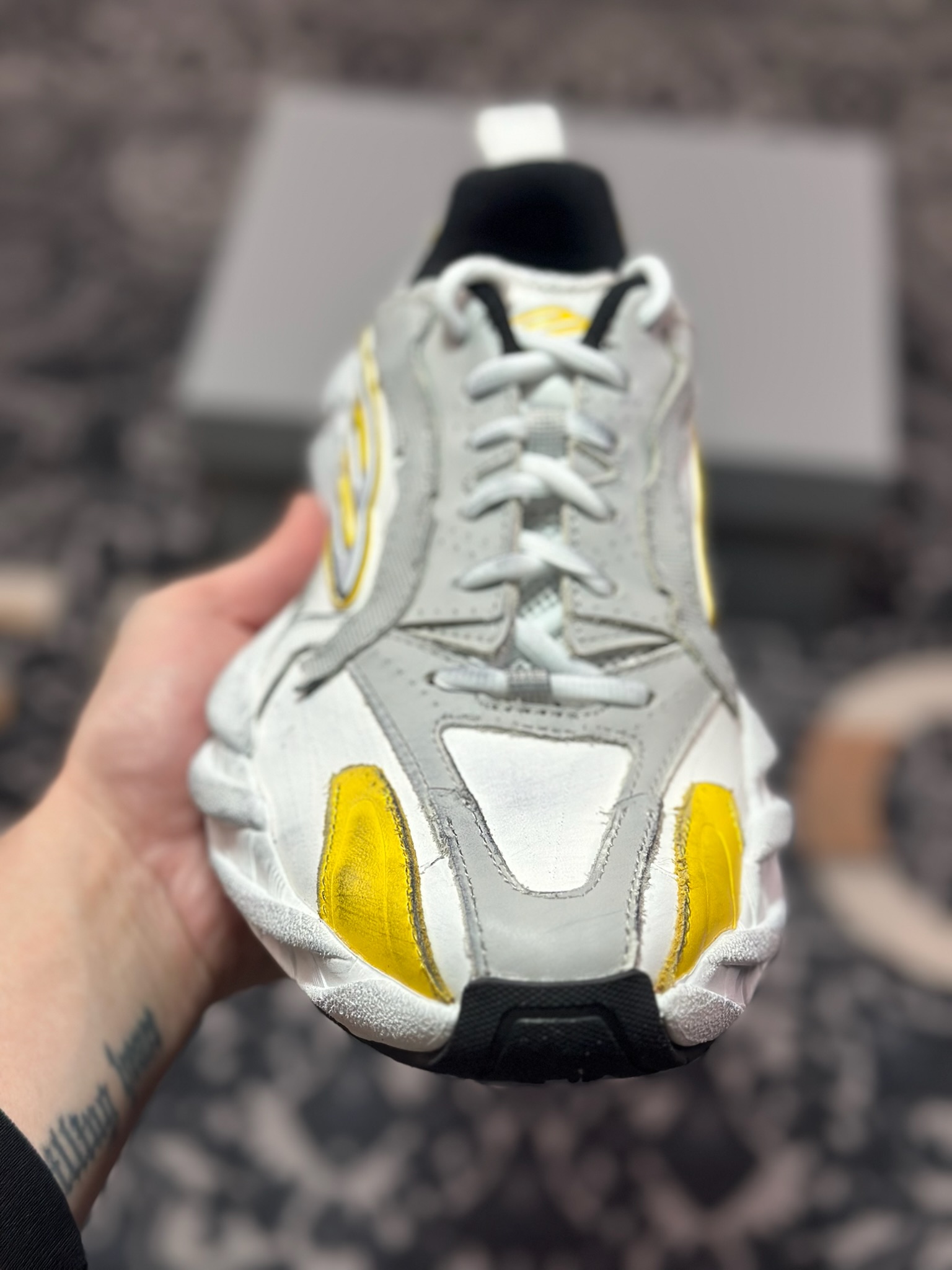 C6420   优选 Balenciaga 巴黎世家 MONDAY 做旧休闲运动鞋