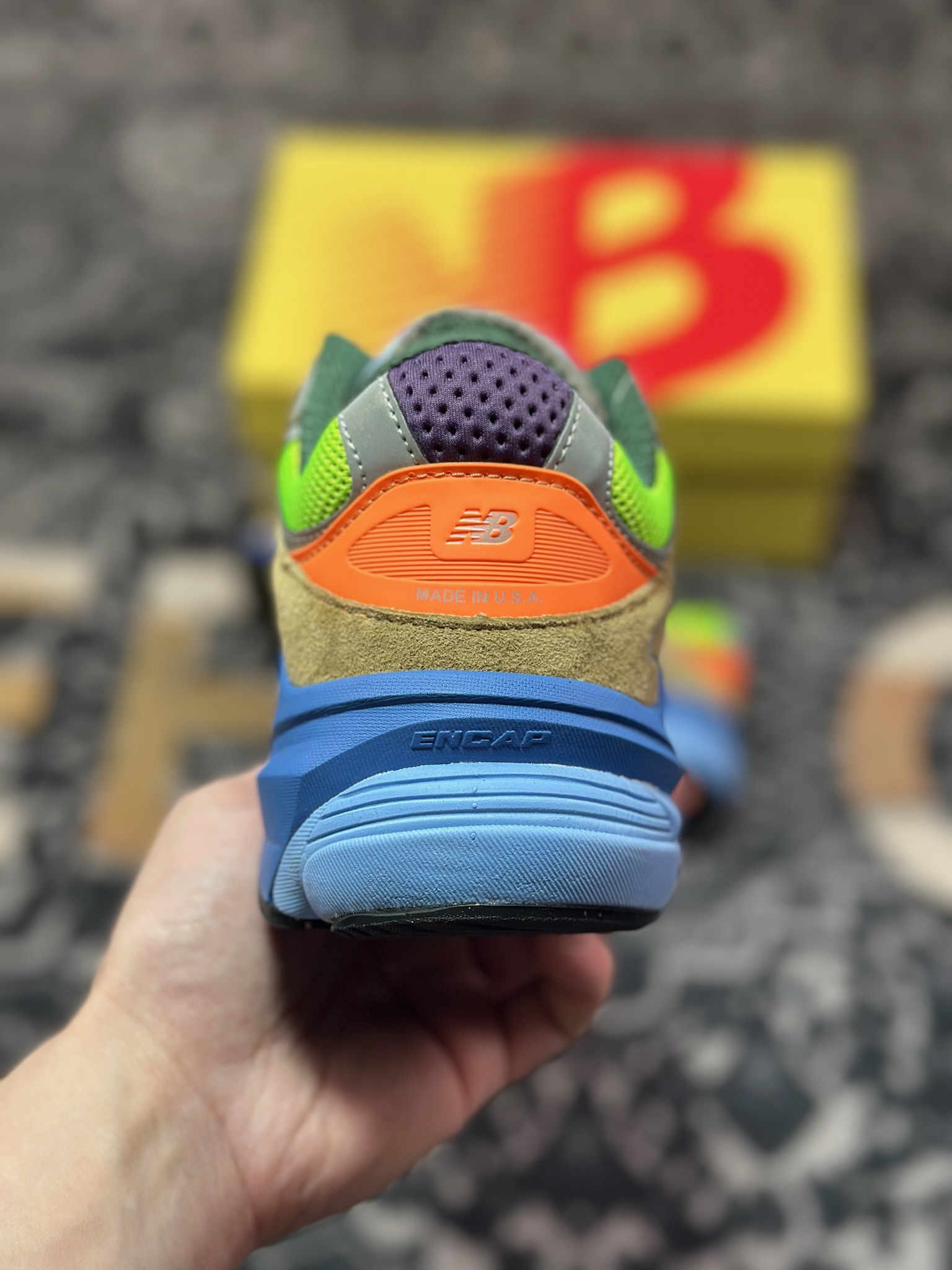 A8220  New Balance Made in USA M990系列 高端美产血统经典复古休闲运动百搭老爹跑步鞋   M990AB6