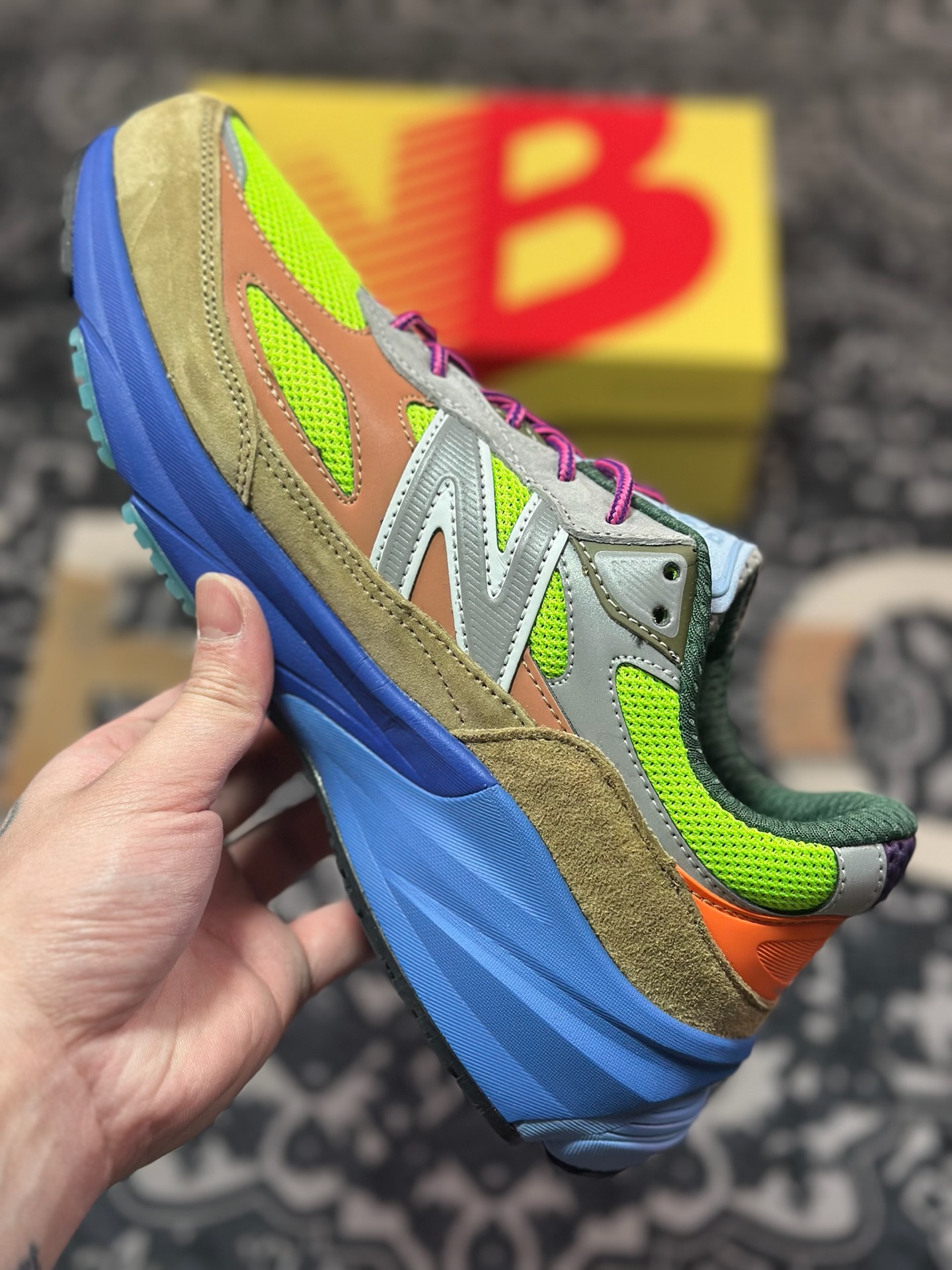 A8220  New Balance Made in USA M990系列 高端美产血统经典复古休闲运动百搭老爹跑步鞋   M990AB6