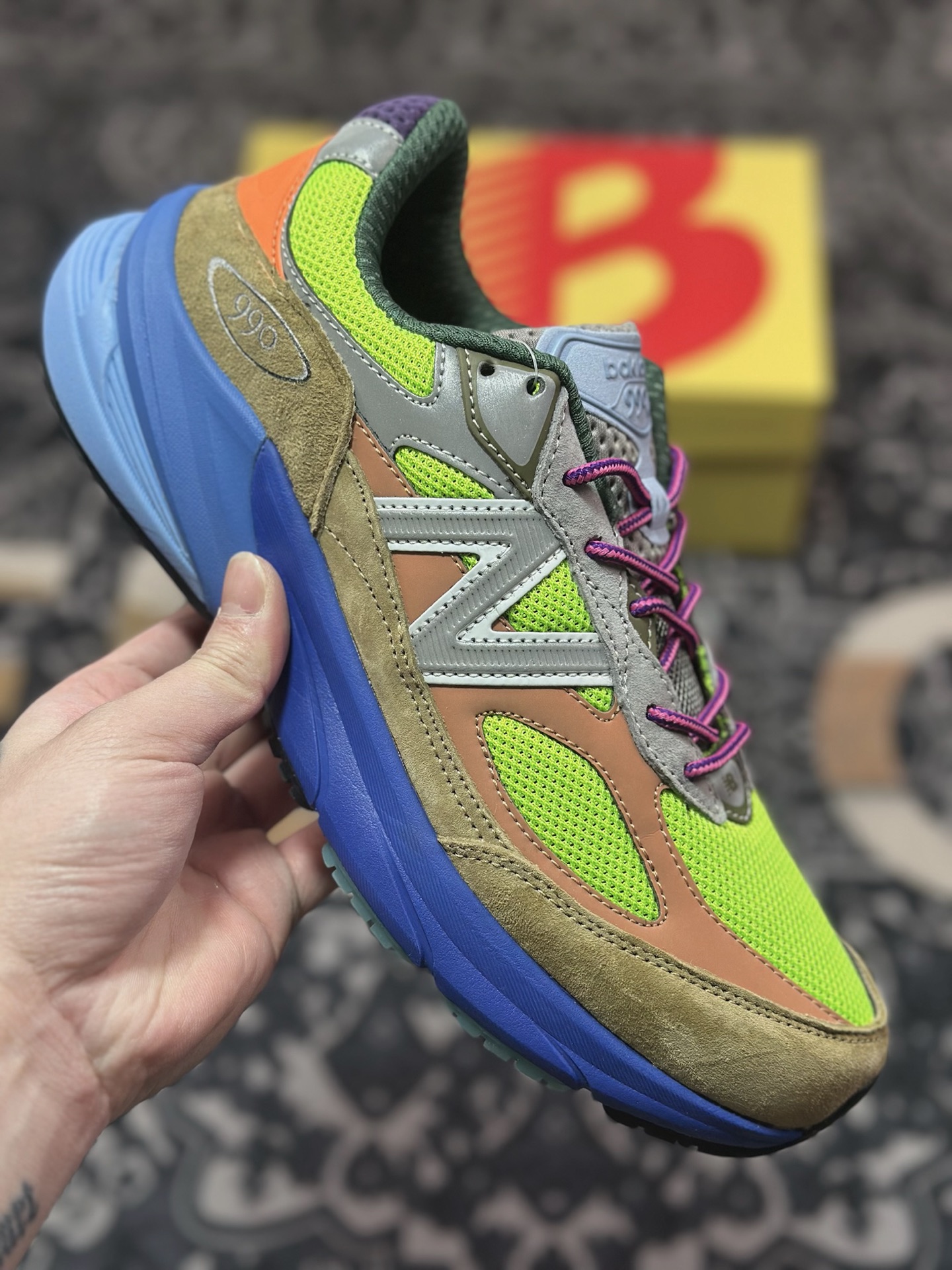 A8220  New Balance Made in USA M990系列 高端美产血统经典复古休闲运动百搭老爹跑步鞋   M990AB6