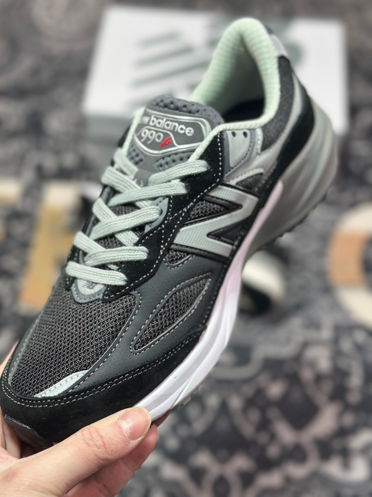 A8220  New Balance Made in USA M990系列 高端美产血统经典复古休闲运动百搭老爹跑步鞋   M990BK6