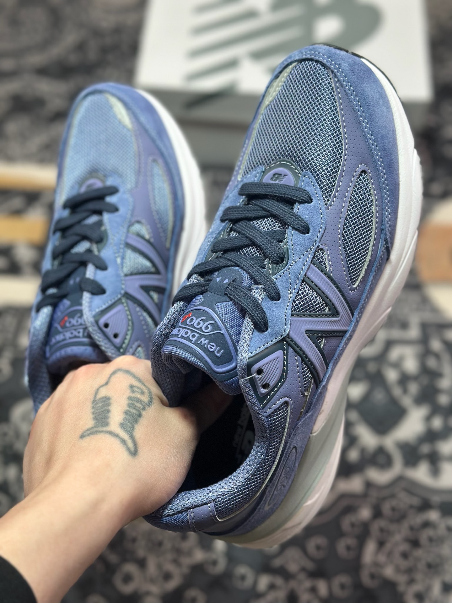 A8220  New Balance Made in USA M990系列 高端美产血统经典复古休闲运动百搭老爹跑步鞋   U990PP6