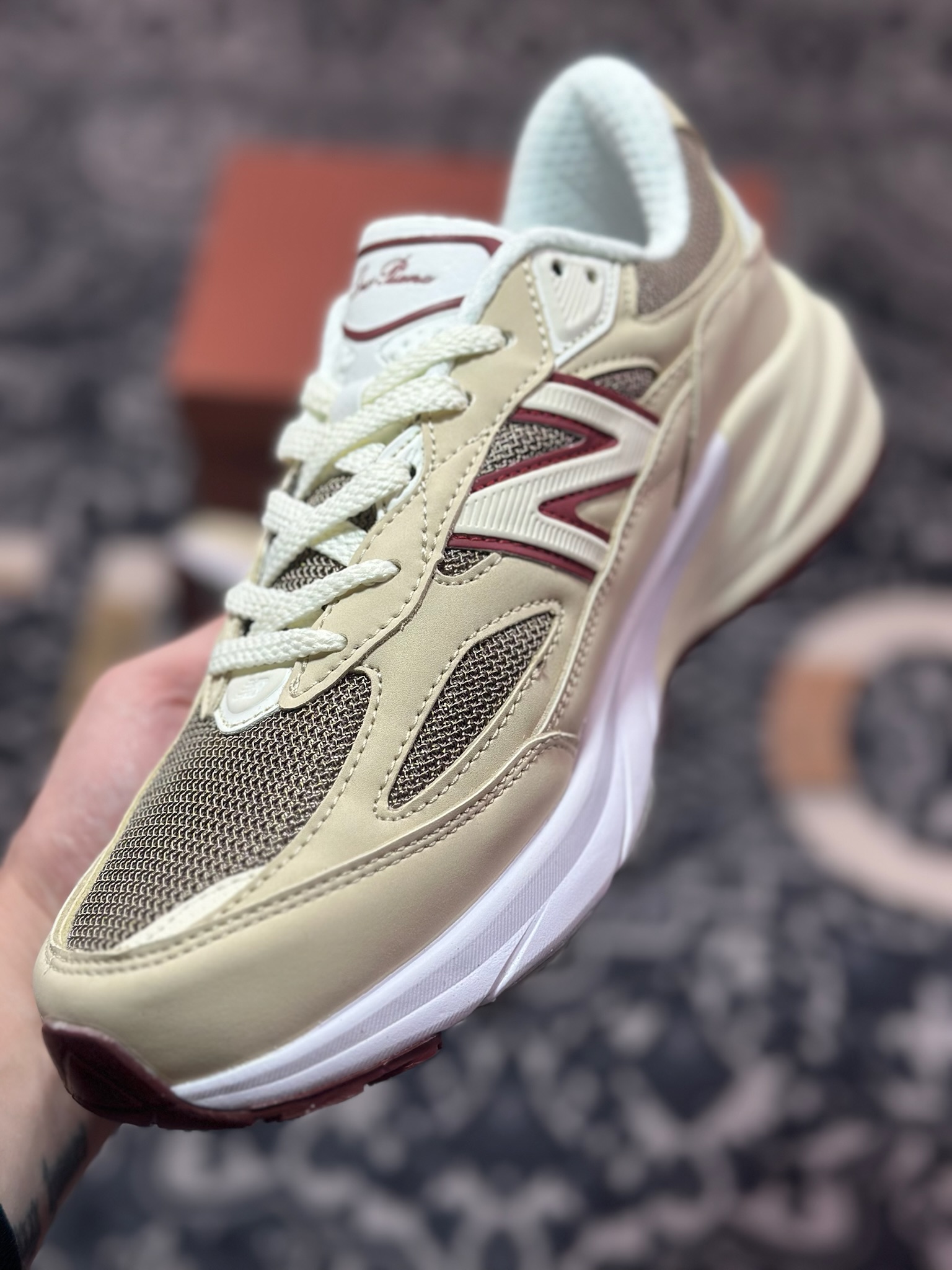 New Balance Made in USA M990系列 高端美产血统经典复古休闲运动百搭老爹跑步鞋 U990LO6