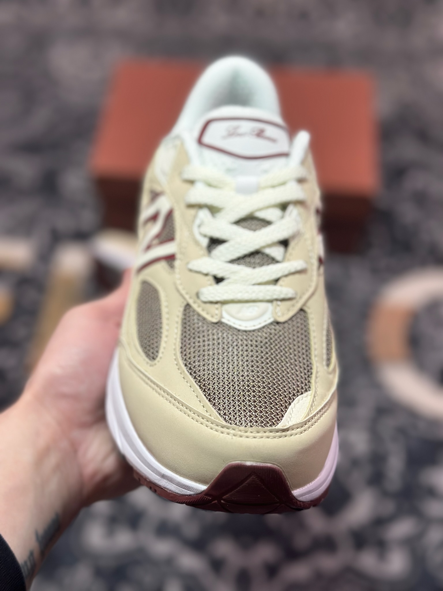 New Balance Made in USA M990系列 高端美产血统经典复古休闲运动百搭老爹跑步鞋 U990LO6