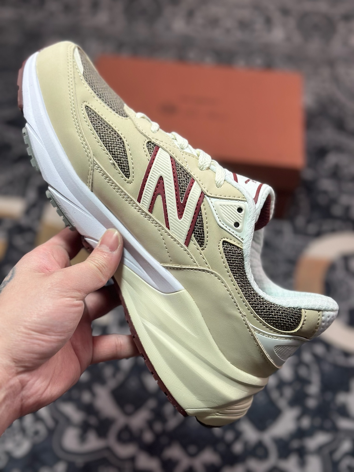 New Balance Made in USA M990系列 高端美产血统经典复古休闲运动百搭老爹跑步鞋 U990LO6
