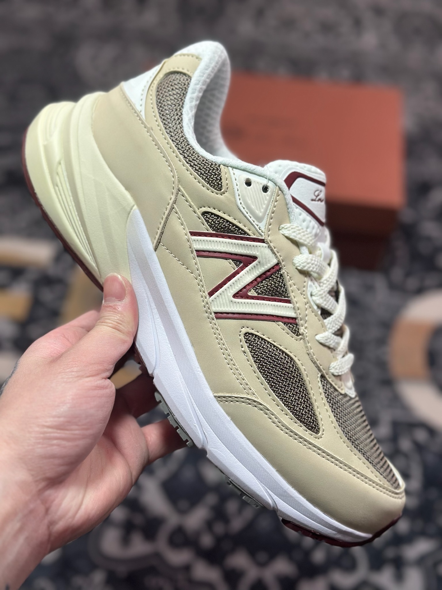 New Balance Made in USA M990系列 高端美产血统经典复古休闲运动百搭老爹跑步鞋 U990LO6