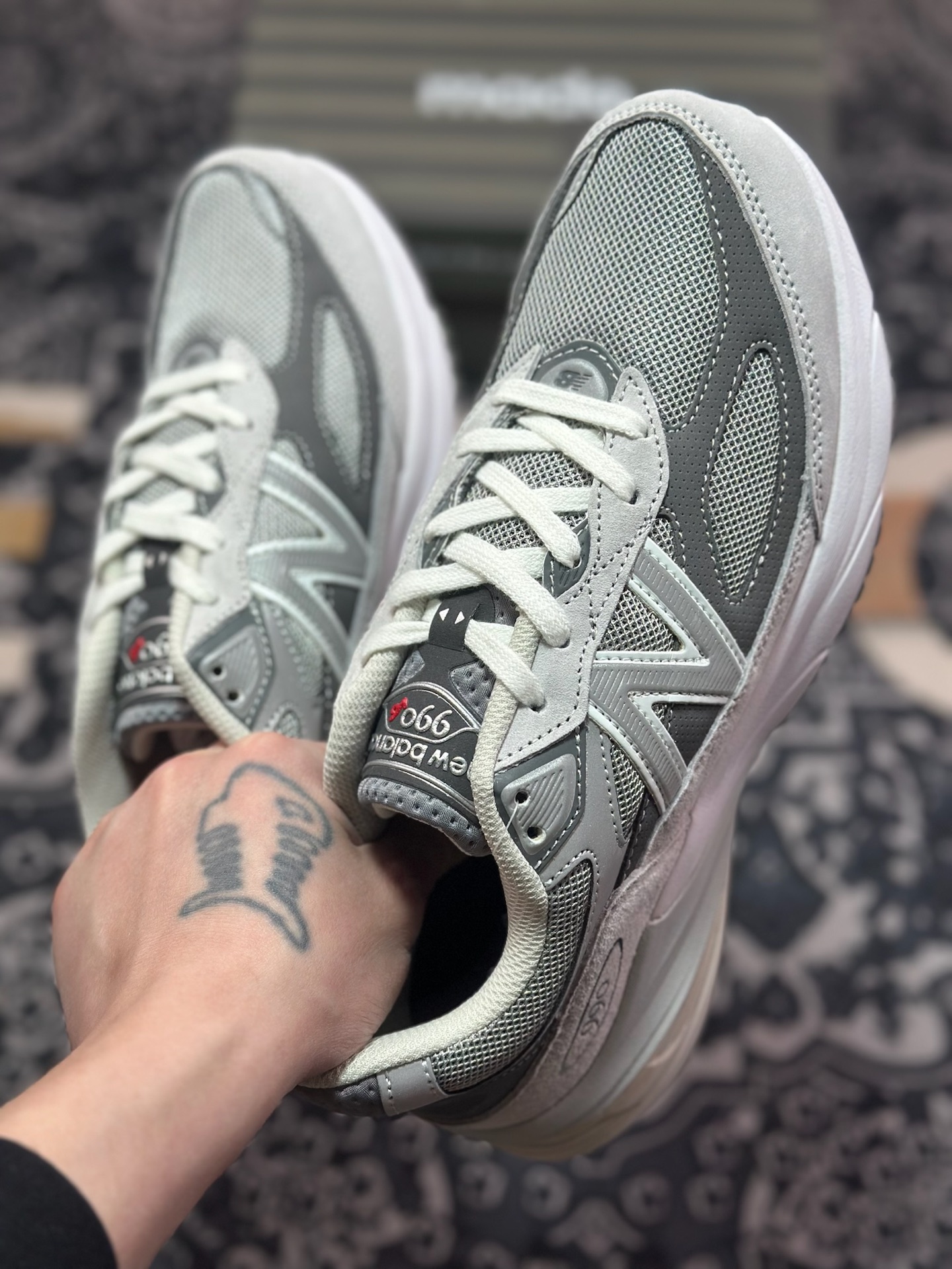 New Balance Made in USA M990系列 高端美产血统经典复古休闲运动百搭老爹跑步鞋 M990GL6