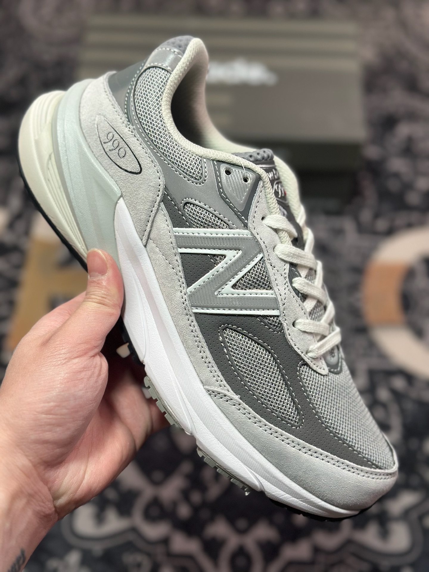New Balance Made in USA M990系列 高端美产血统经典复古休闲运动百搭老爹跑步鞋 M990GL6
