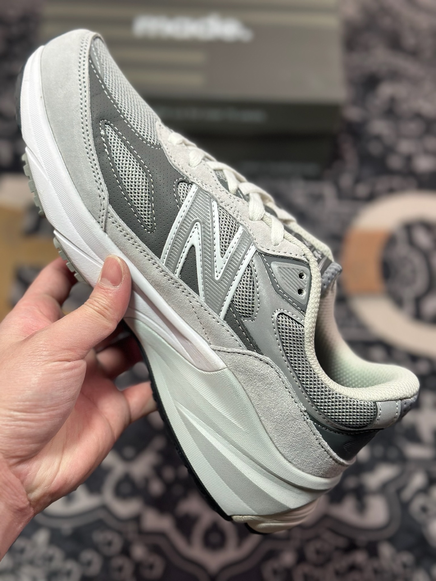 New Balance Made in USA M990系列 高端美产血统经典复古休闲运动百搭老爹跑步鞋 M990GL6
