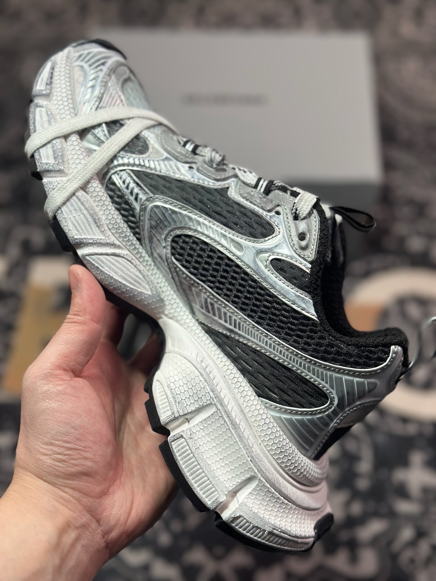 C2380   优选 原装级别#Balenciaga 巴黎世家 3XL 纯原大厂出品 复古老爹鞋 巴黎世家十代 官方全套配件鞋盒