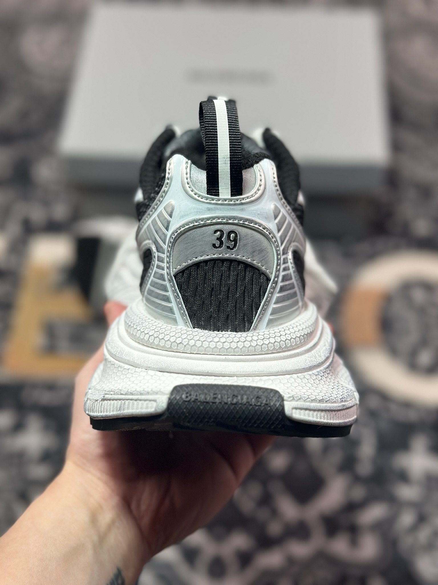 C2380   优选 原装级别#Balenciaga 巴黎世家 3XL 纯原大厂出品 复古老爹鞋 巴黎世家十代 官方全套配件鞋盒