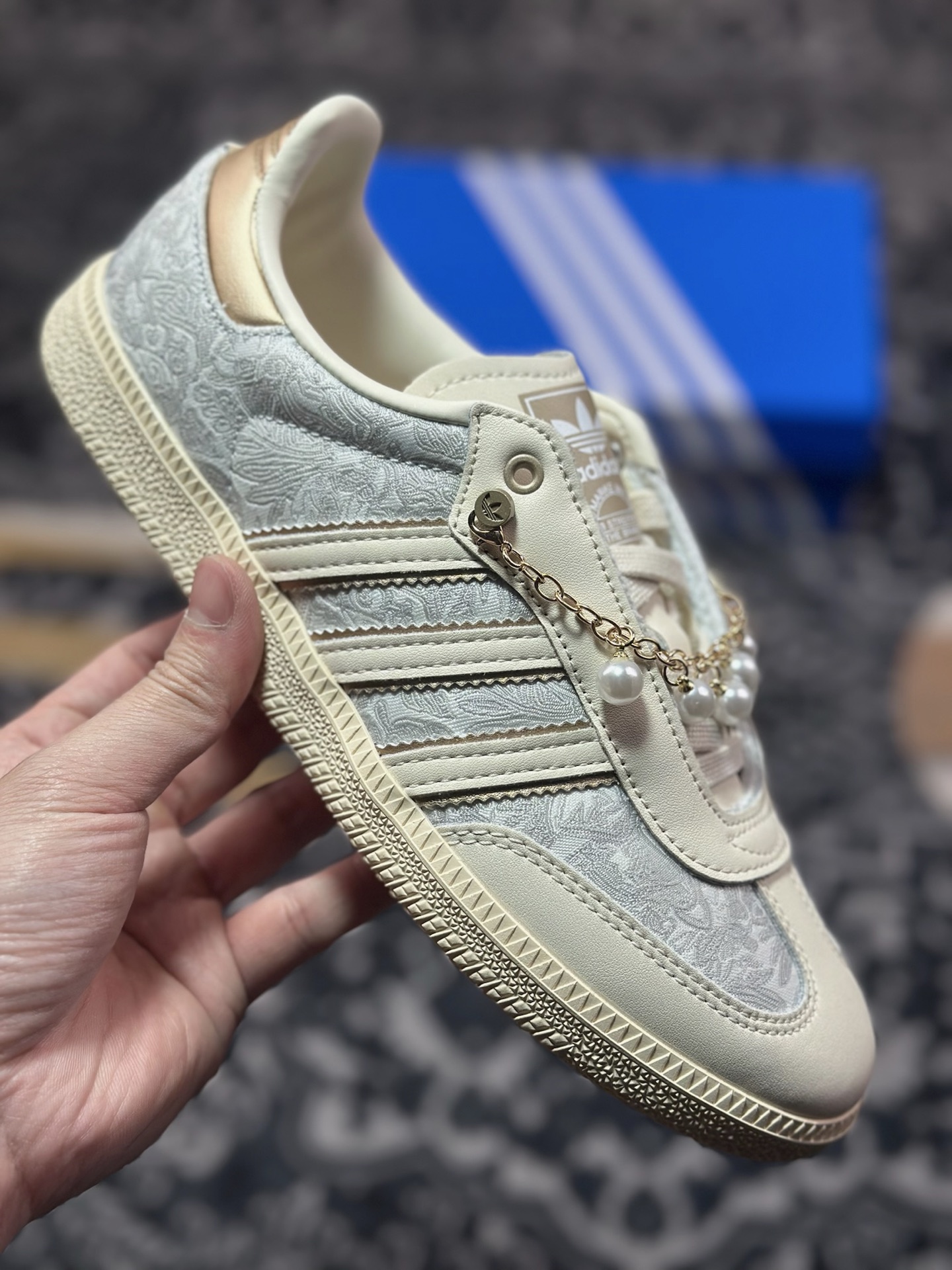 AD Originals Samba OG 浅灰 桑巴训练鞋 原装实拍 JQ2616