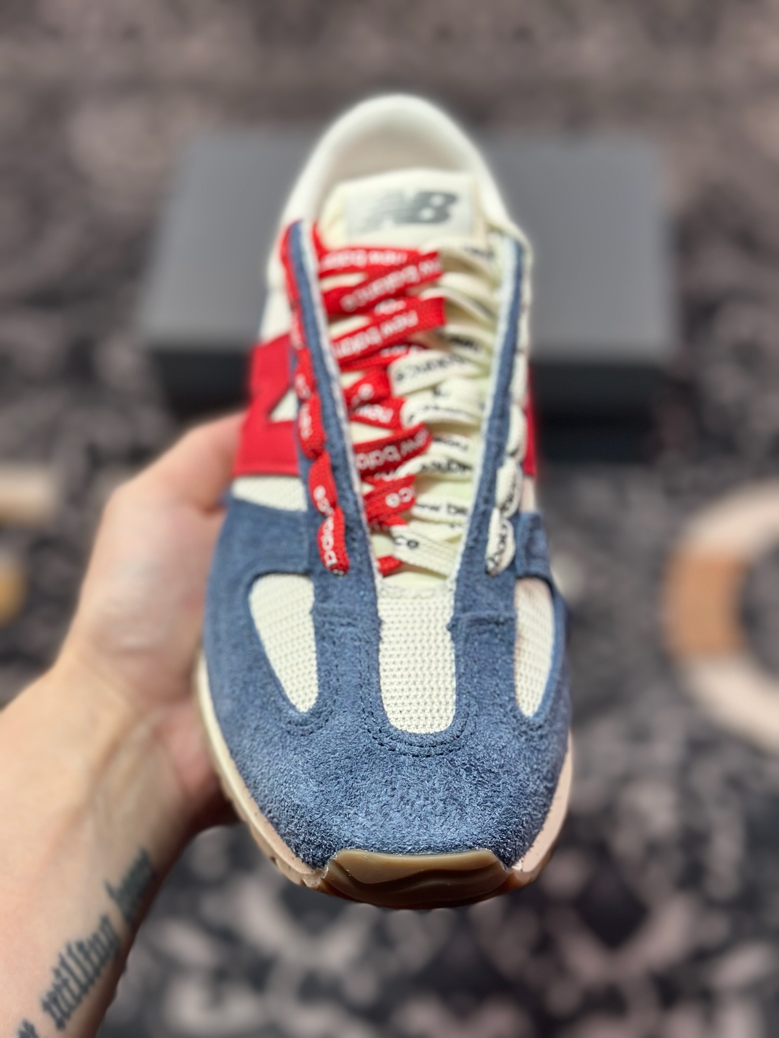 A9220  New Balance NB 471 米白深蓝色  U471AK