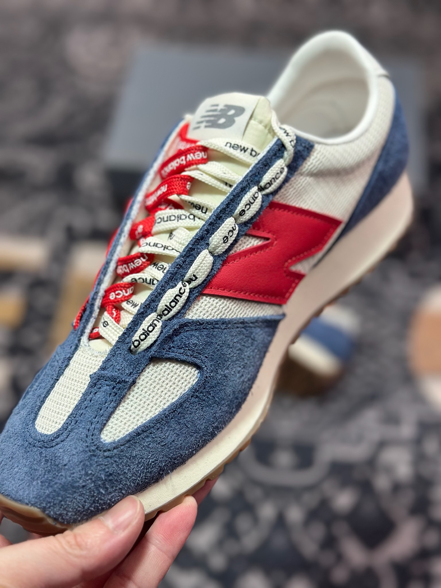 A9220  New Balance NB 471 米白深蓝色  U471AK