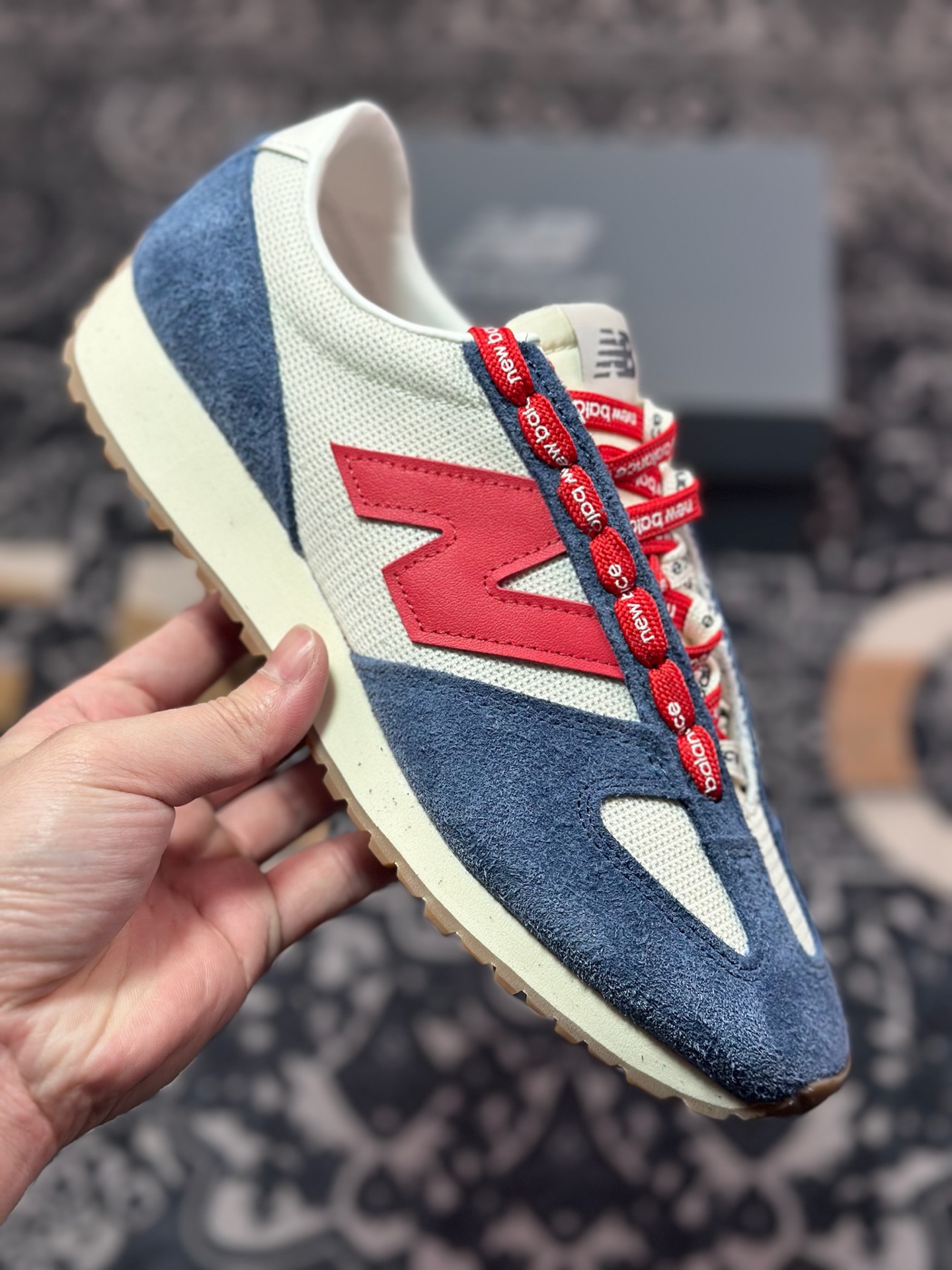 A9220  New Balance NB 471 米白深蓝色  U471AK