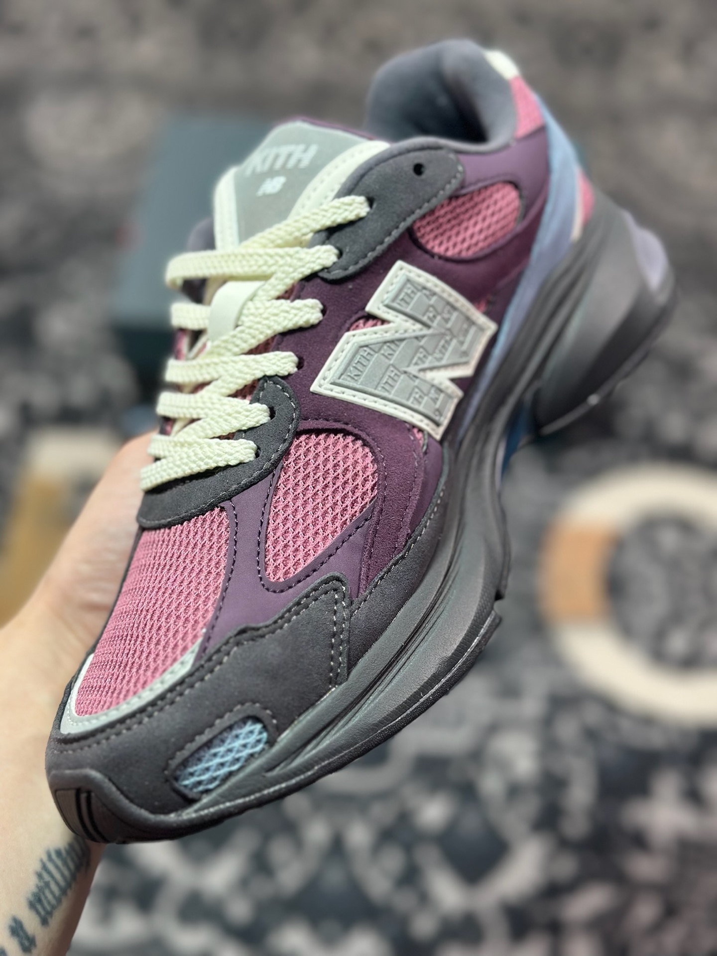 A7200  NB新百伦New Balance M2010系列低帮复古老爹风休闲运动慢跑鞋“武士黑做旧粉紫” M2010VB
