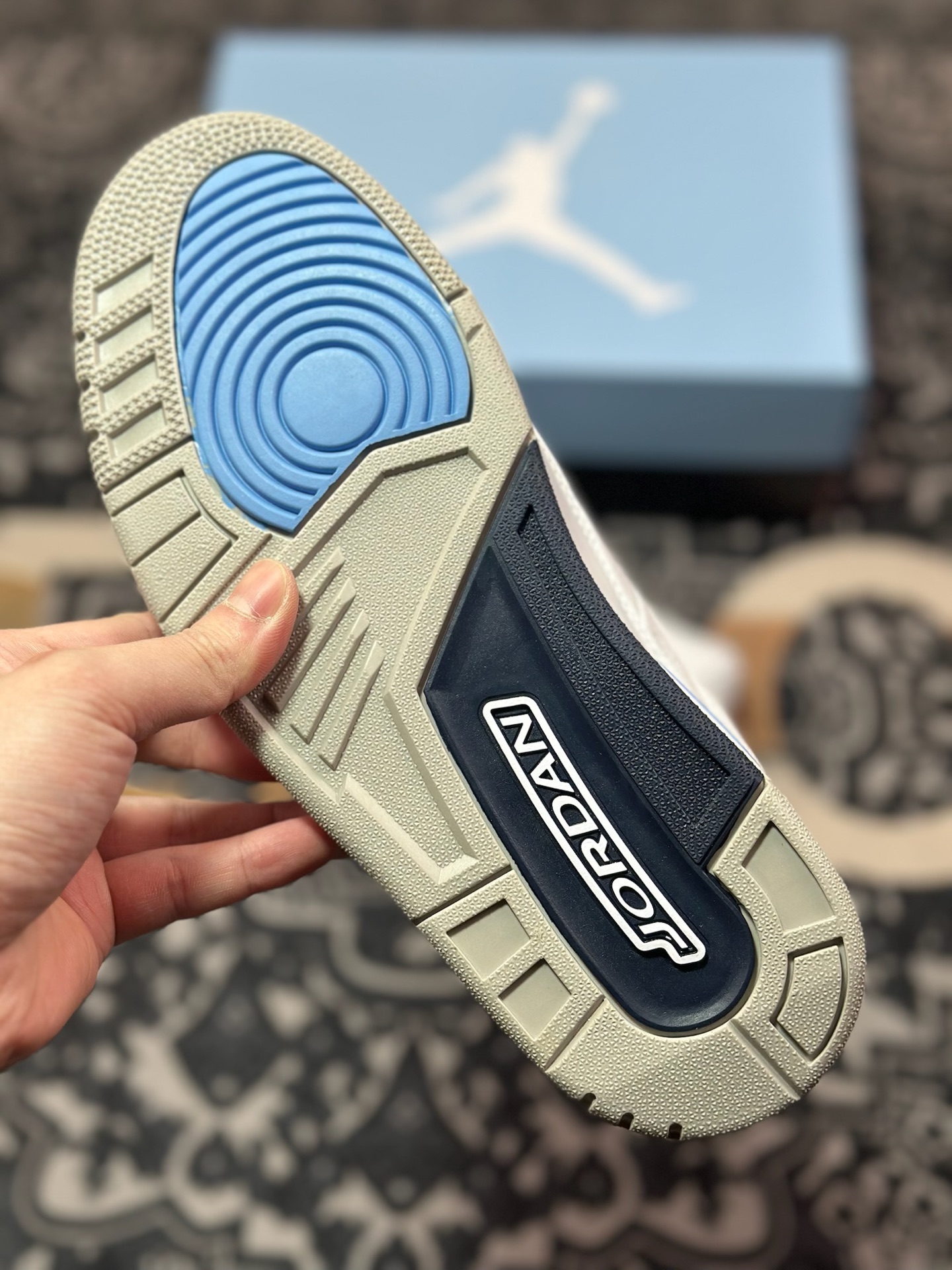 B6300  Air Jordan AJ3 Retro 北卡蓝   CT8532-104