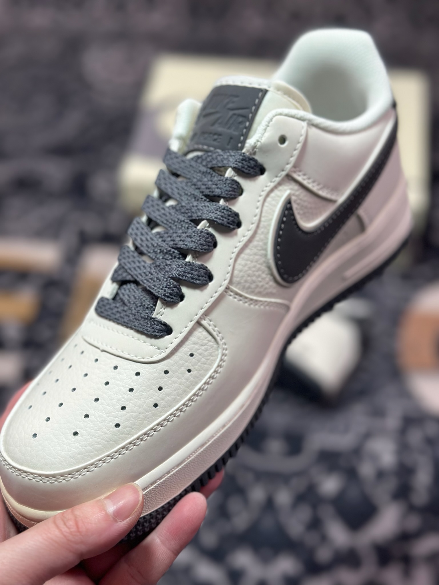 B0220    Nike Air Force 1 Low 07 白黑  GL6835-013