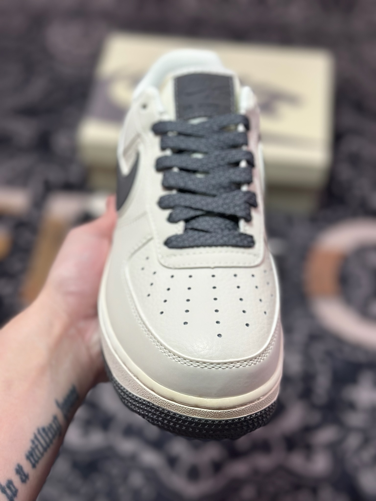 B0220    Nike Air Force 1 Low 07 白黑  GL6835-013