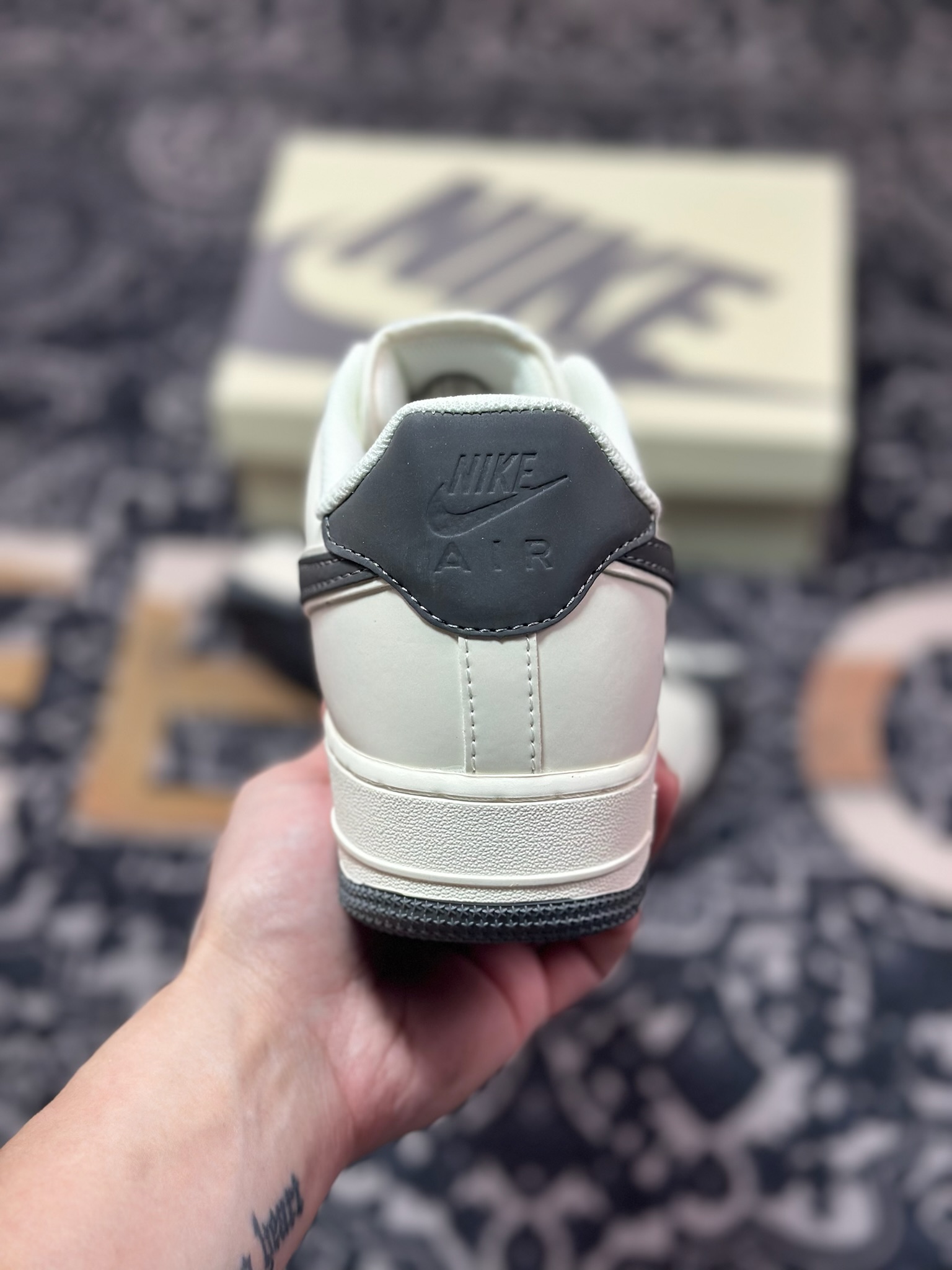 B0220    Nike Air Force 1 Low 07 白黑  GL6835-013