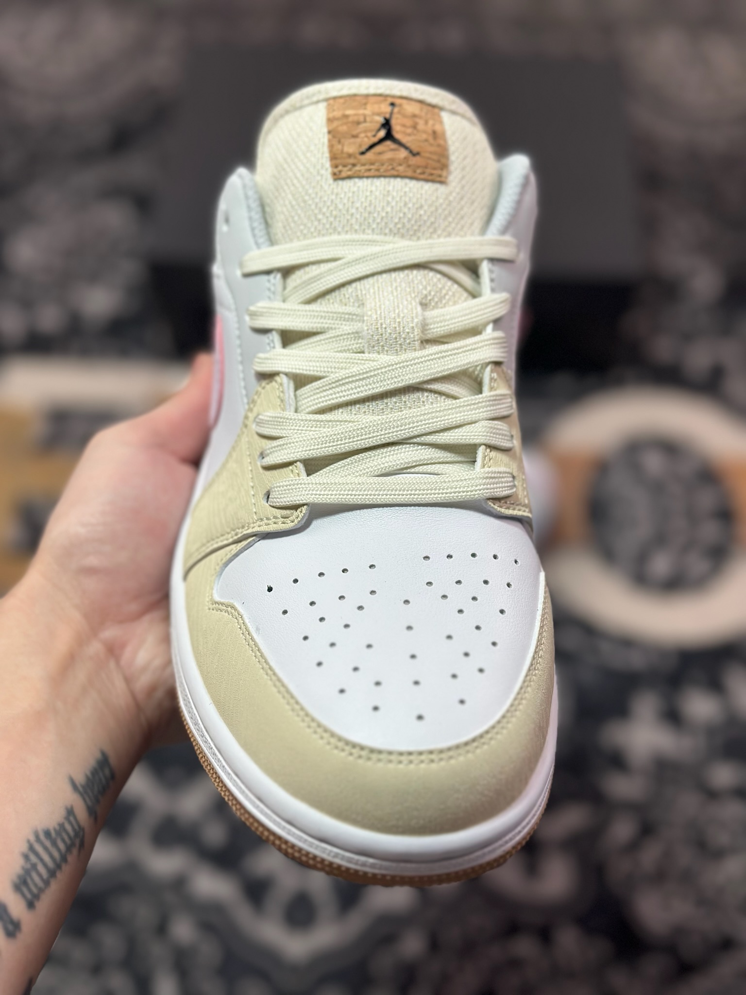 A6200  Air Jordan 1 Low 白灰粉 IB8861-151