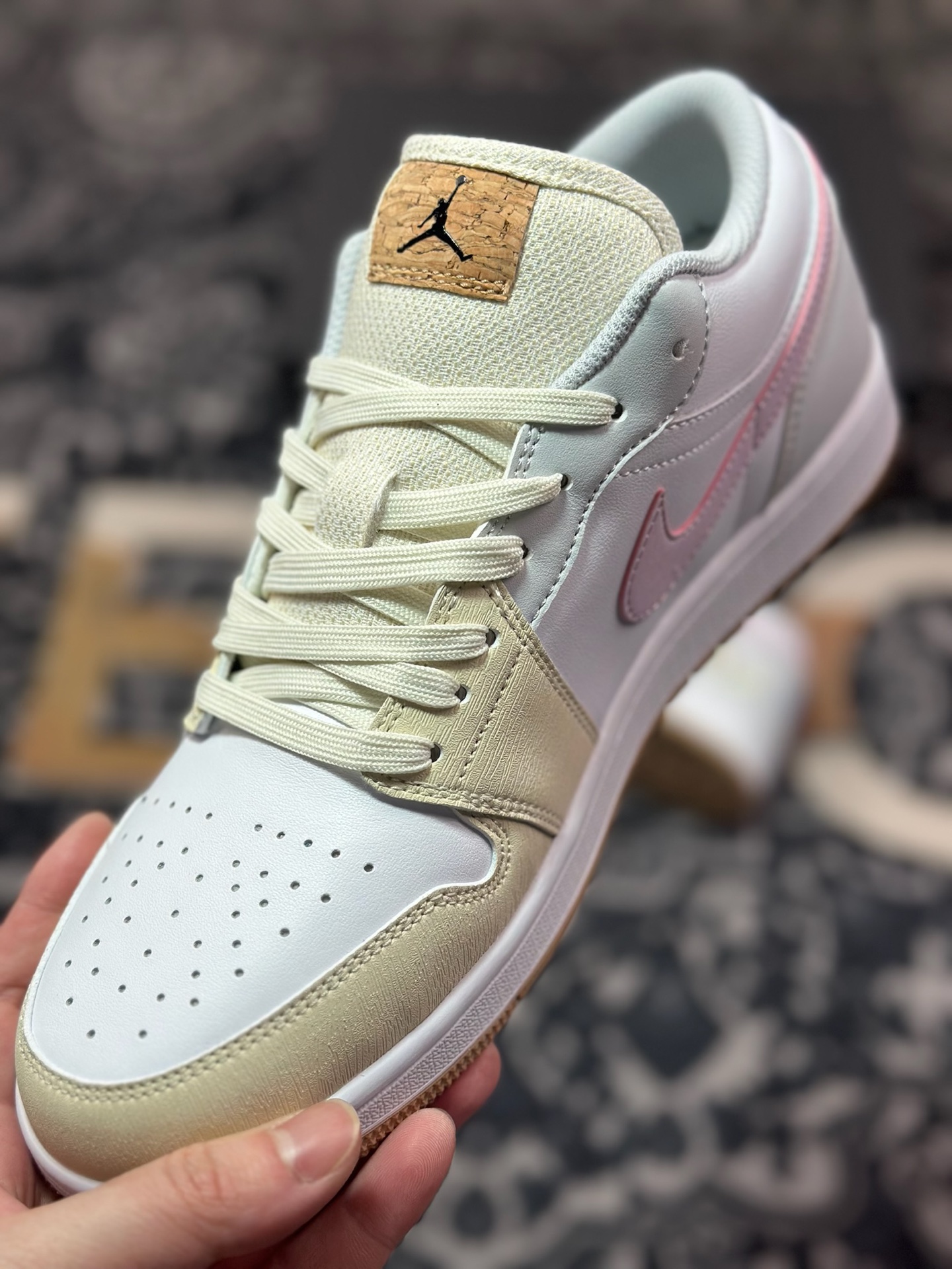 A6200  Air Jordan 1 Low 白灰粉 IB8861-151