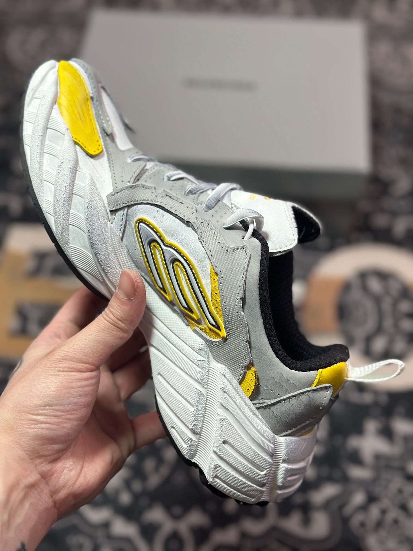 C8440    优选 原装级别# Balenciaga 巴黎世家 MONDAY 纯原大厂 做旧休闲运动鞋