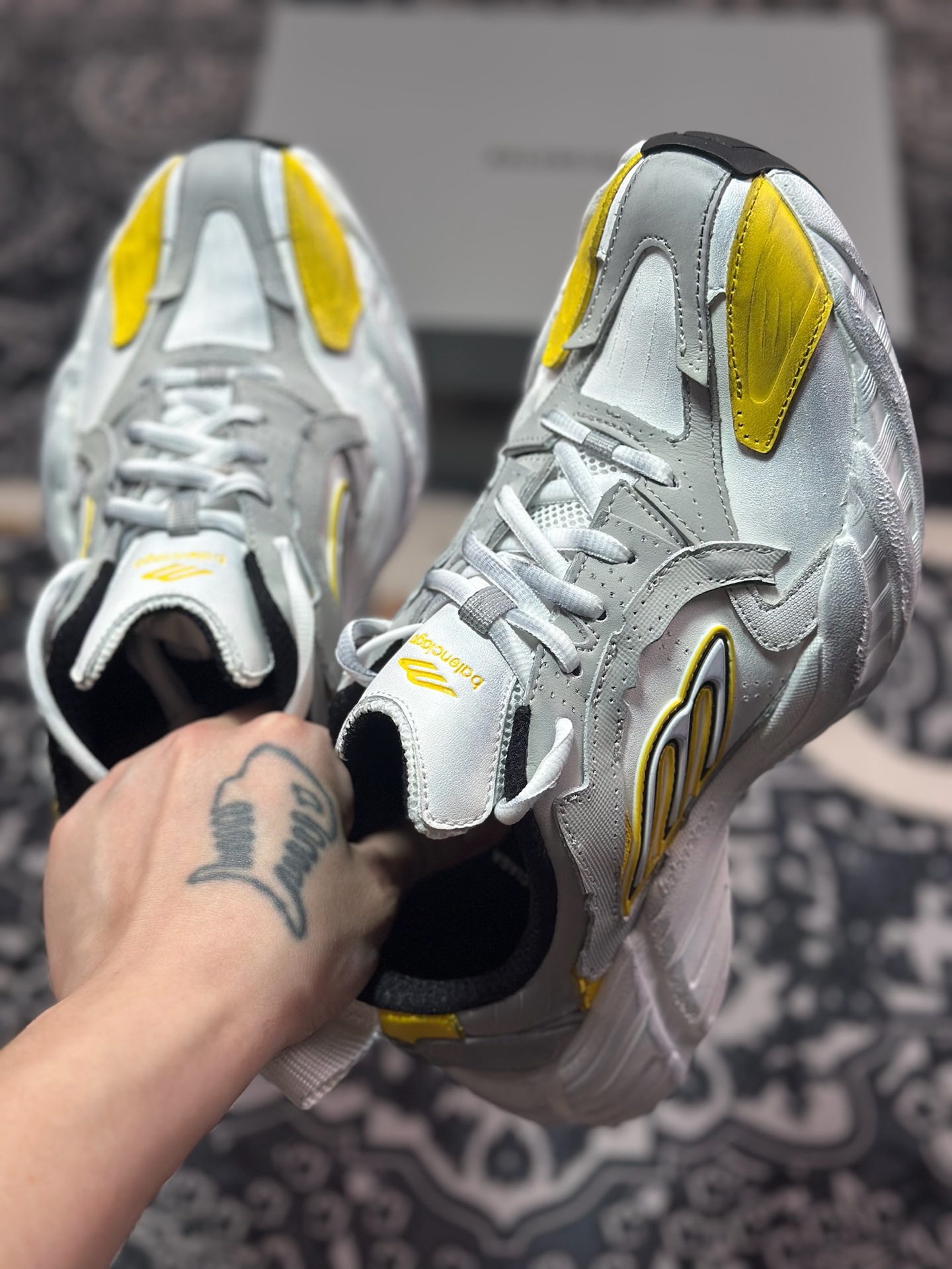 C8440    优选 原装级别# Balenciaga 巴黎世家 MONDAY 纯原大厂 做旧休闲运动鞋