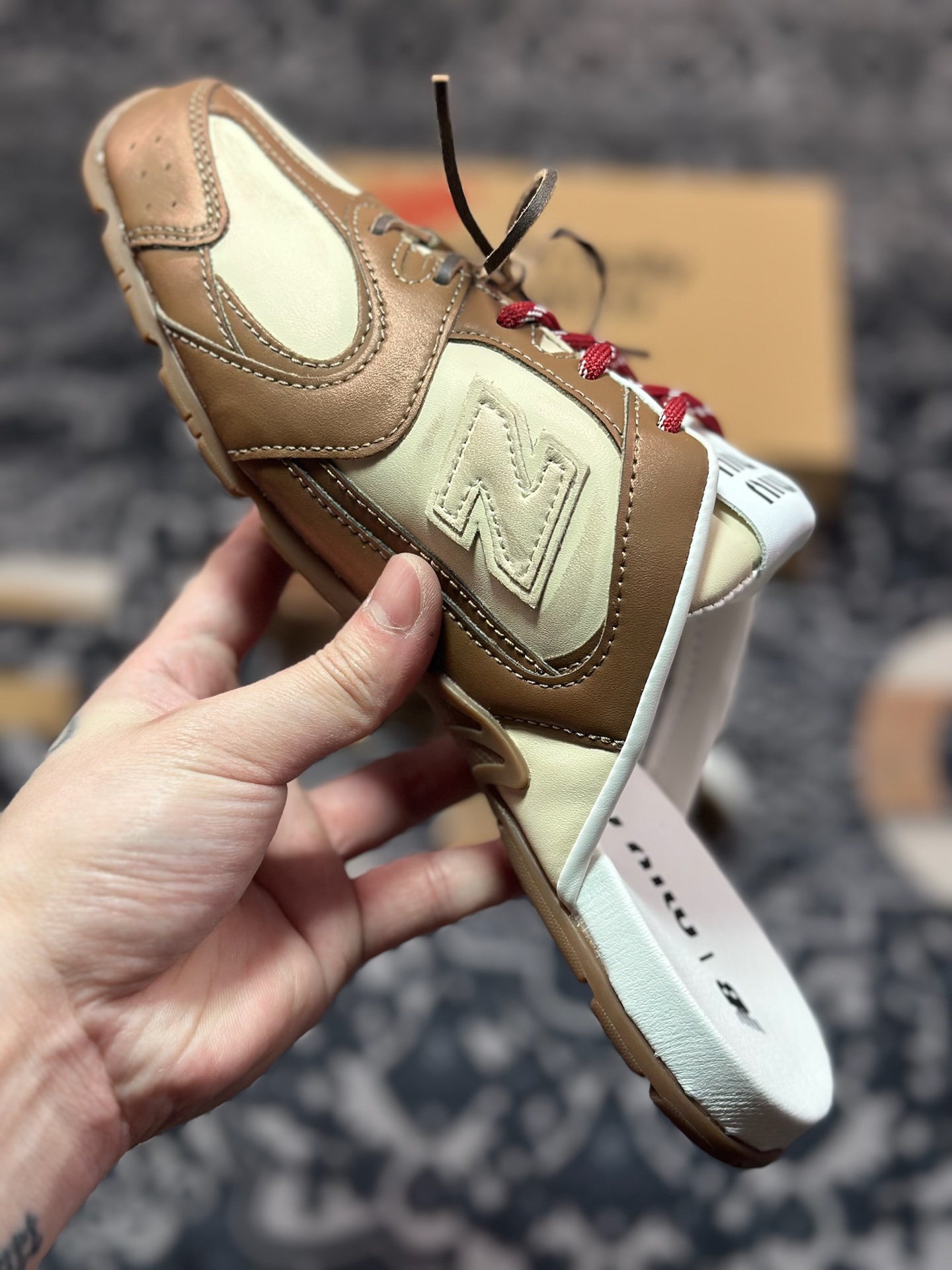 B0220  缪缪Miu Miu x NB新百伦New Balance 530 SL Faded Suede Mules系列穆勒风低帮半拖运动鞋鞋
