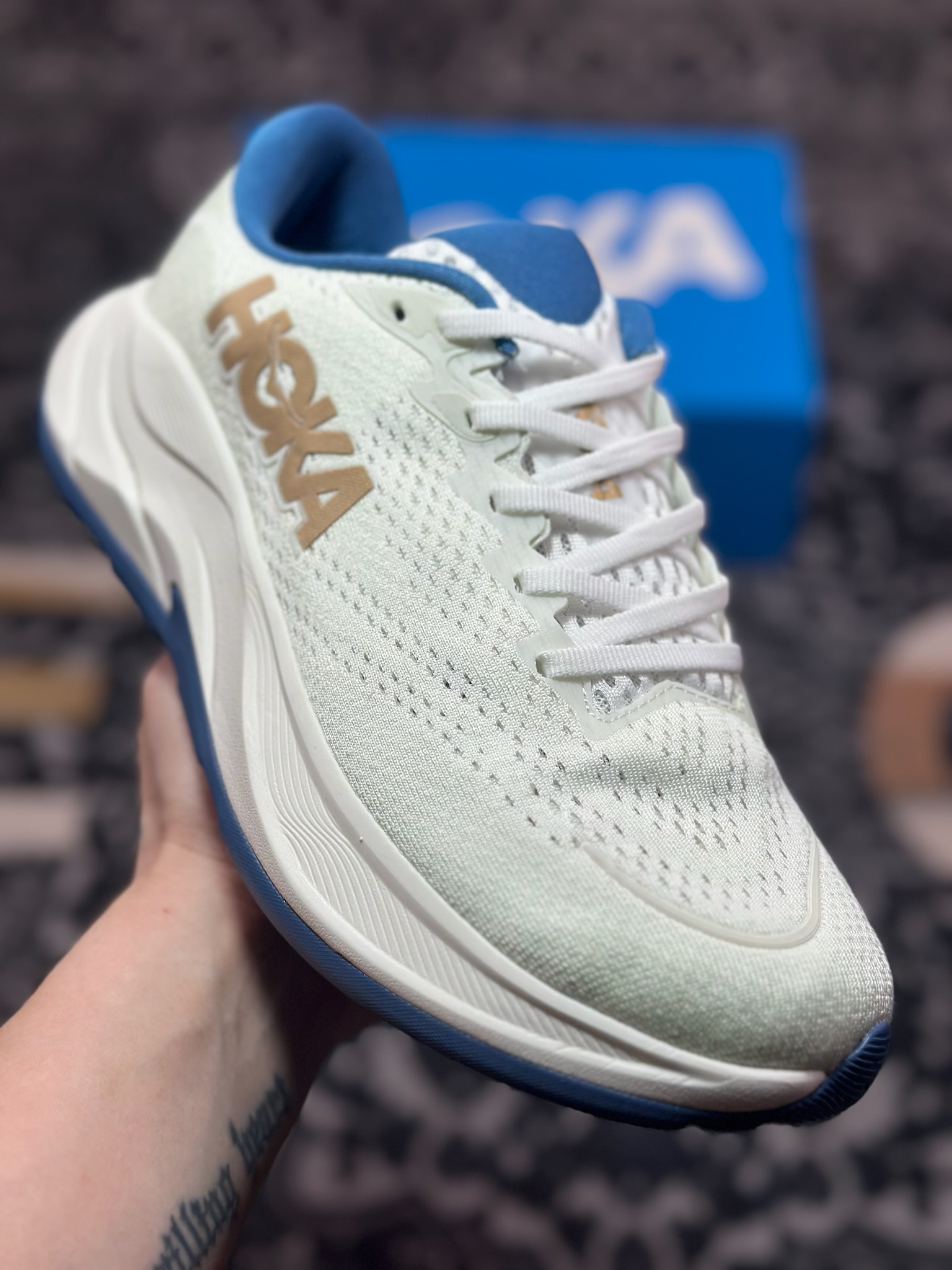 B0220  Hoka One One Rincon 4  林康4代公路休闲跑步鞋  1155130-FTG