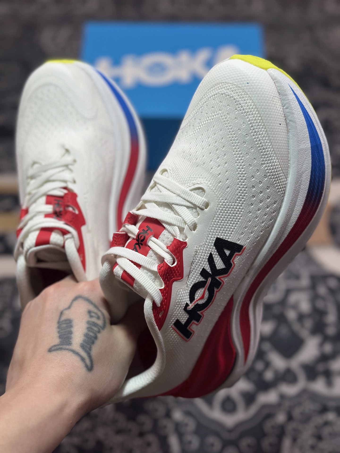 B0220  Hoka One One Rincon 4  林康4代公路休闲跑步鞋  1147911-BVR