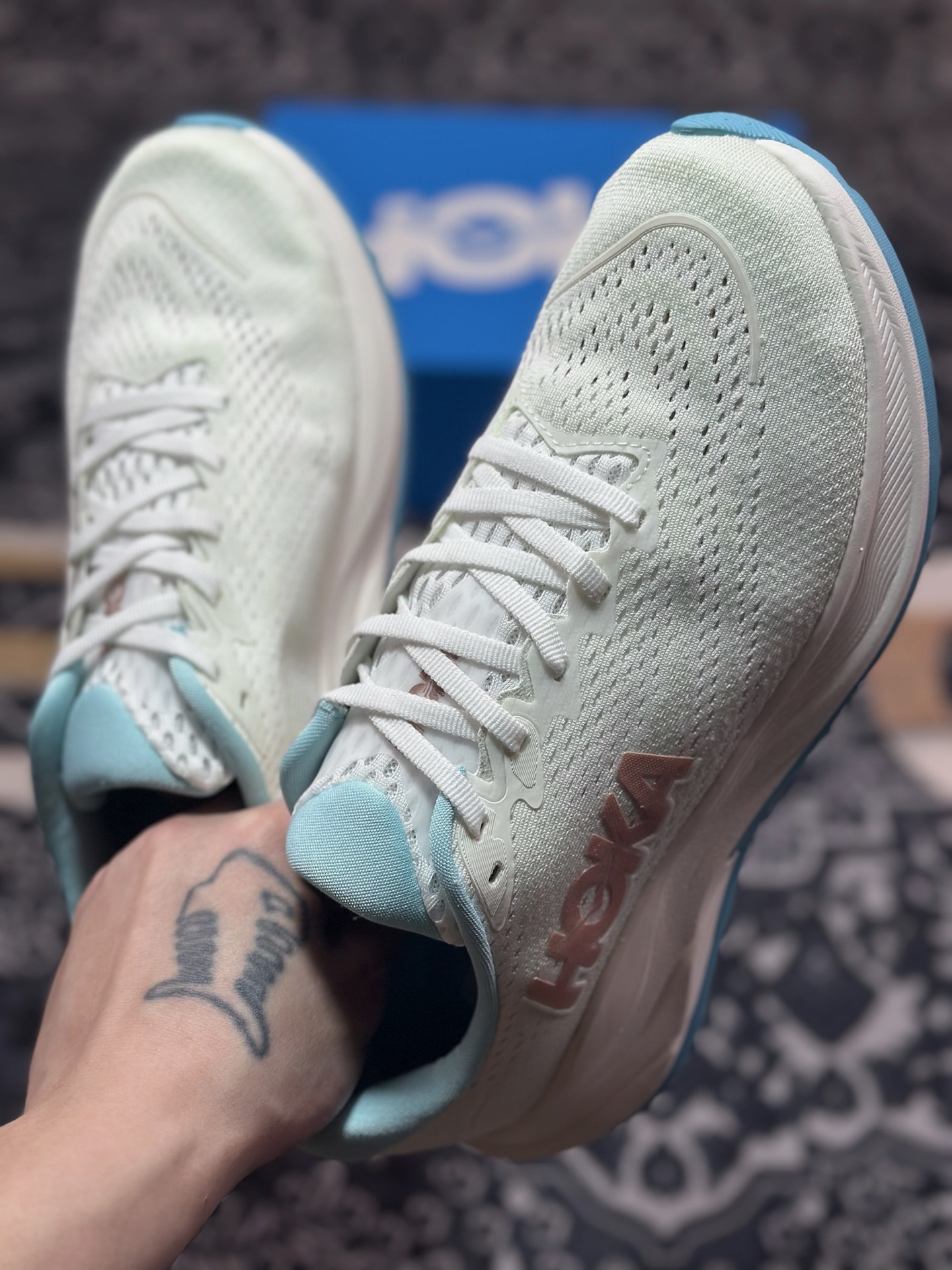 B0220  Hoka One One Rincon 4  林康4代公路休闲跑步鞋  1155131-FTRS
