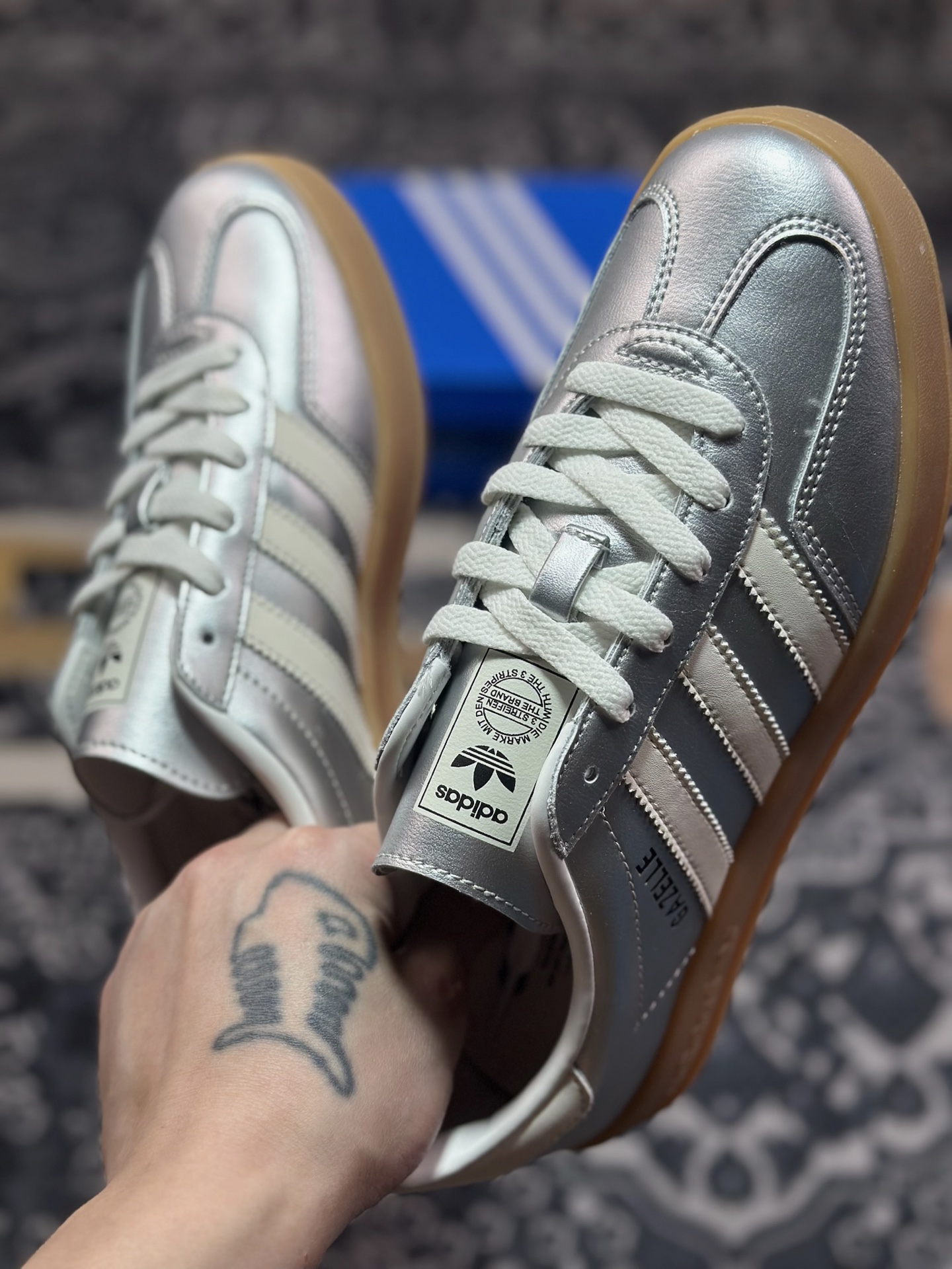 A6180  AD Originals Gazelle Indoor  三叶草复古休闲运动板鞋   JR1206