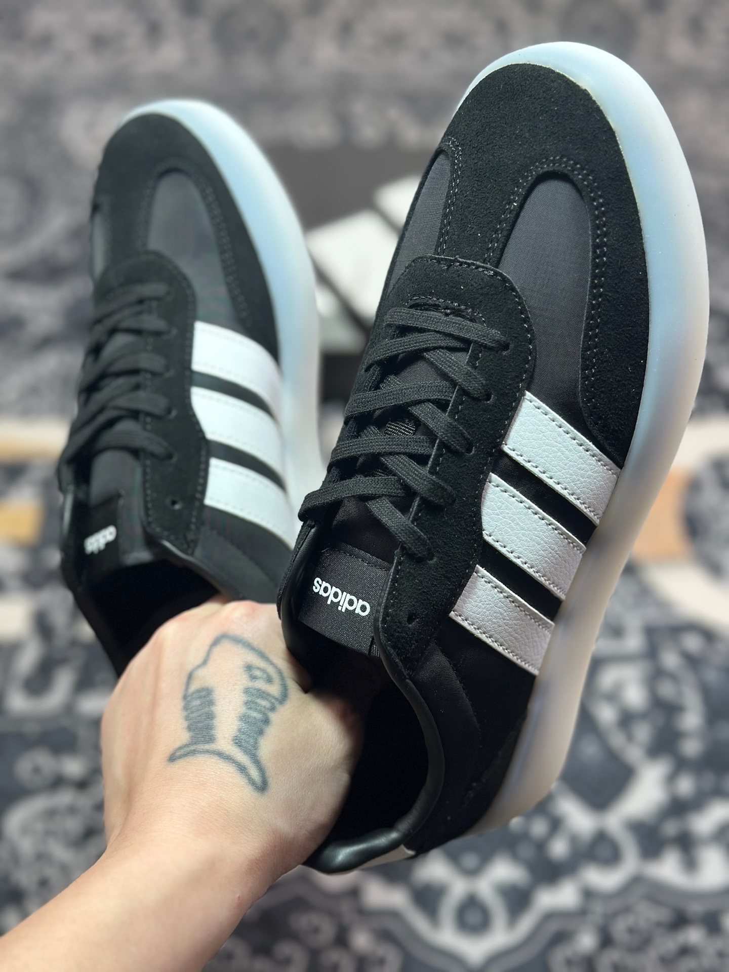A6180  Adidas Barreda Decode 阿迪舒适减震低帮休闲板鞋  JI2316