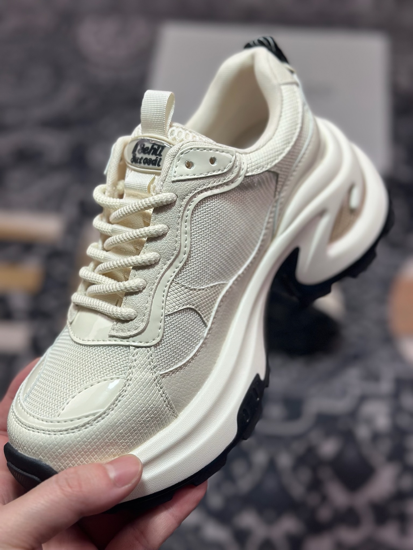 A9220  新货GG-CC Chunky Low 克罗心十字架 2025 GGCC 低帮复古厚底增高老爹鞋