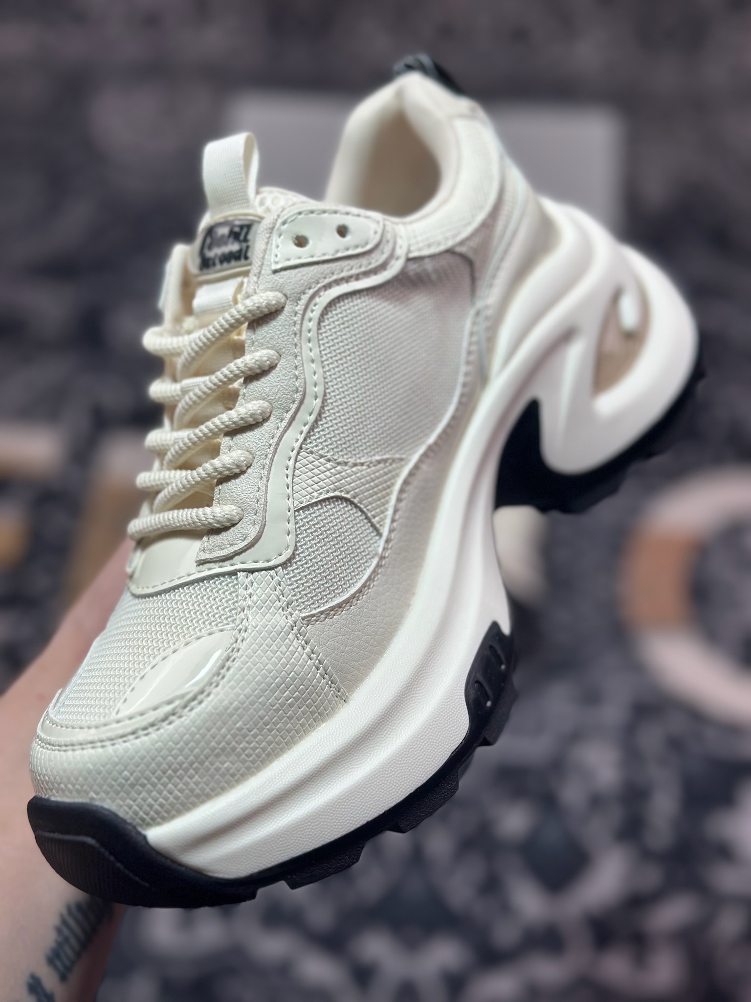 A9220  新货GG-CC Chunky Low 克罗心十字架 2025 GGCC 低帮复古厚底增高老爹鞋