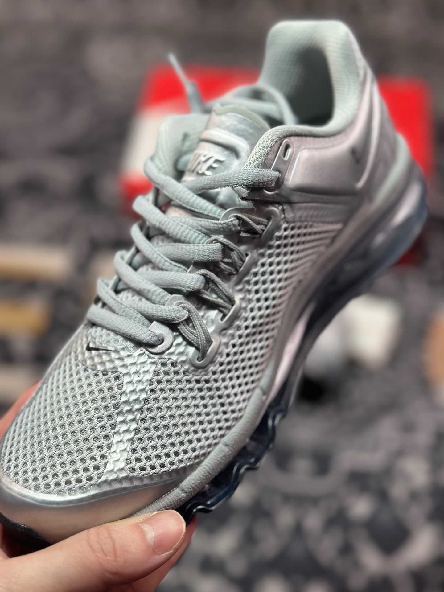 A9220  NK Air Max 2013 全掌气垫跑步鞋 HQ3025-001