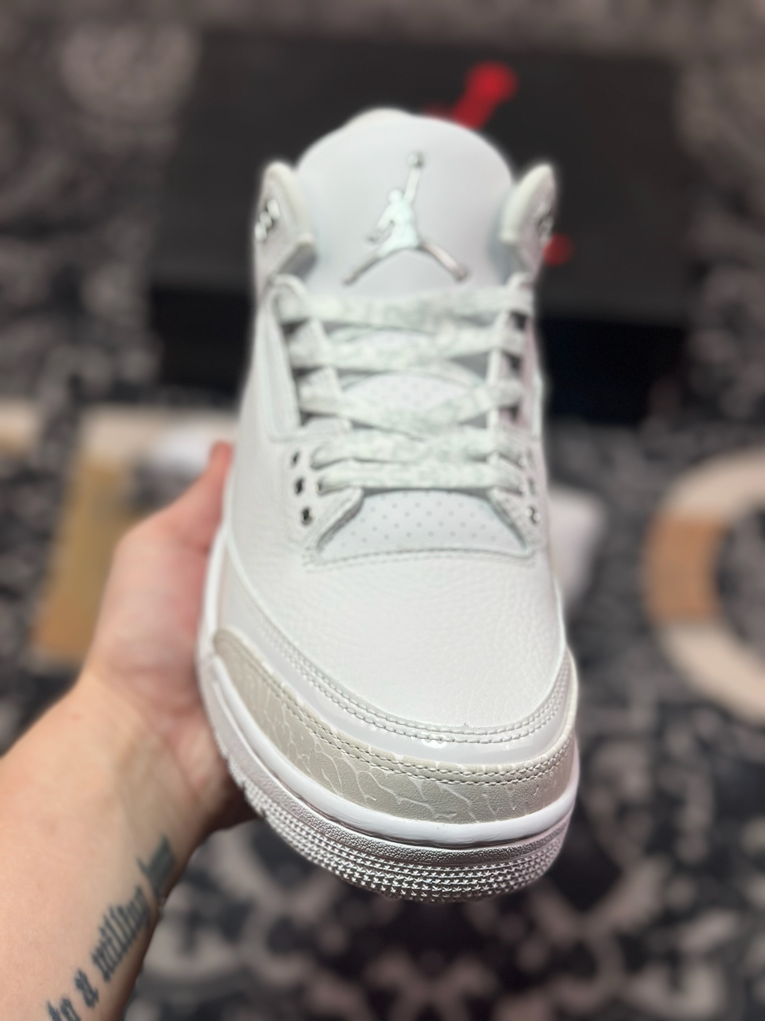B9350  Air Jordan 3 Retro ”Pure Money” AJ3 乔3复刻白猫  CT8532-111