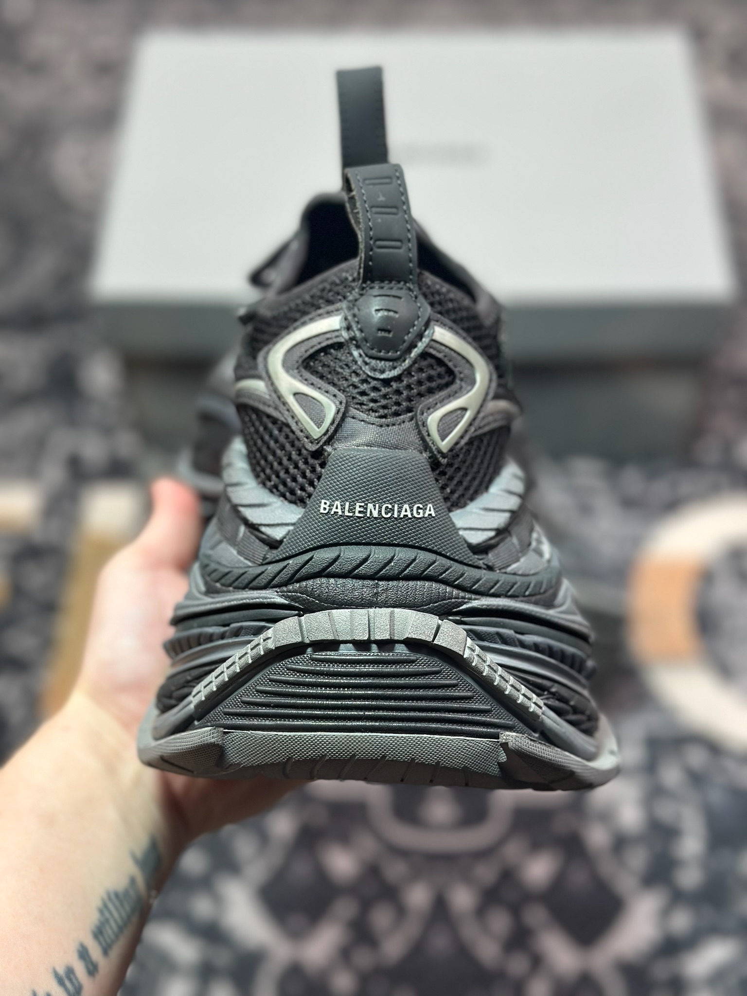 C7420    优选 原装级别#Balenciaga 巴黎世家 Platform 厚底复古老爹鞋 16XL 外贸