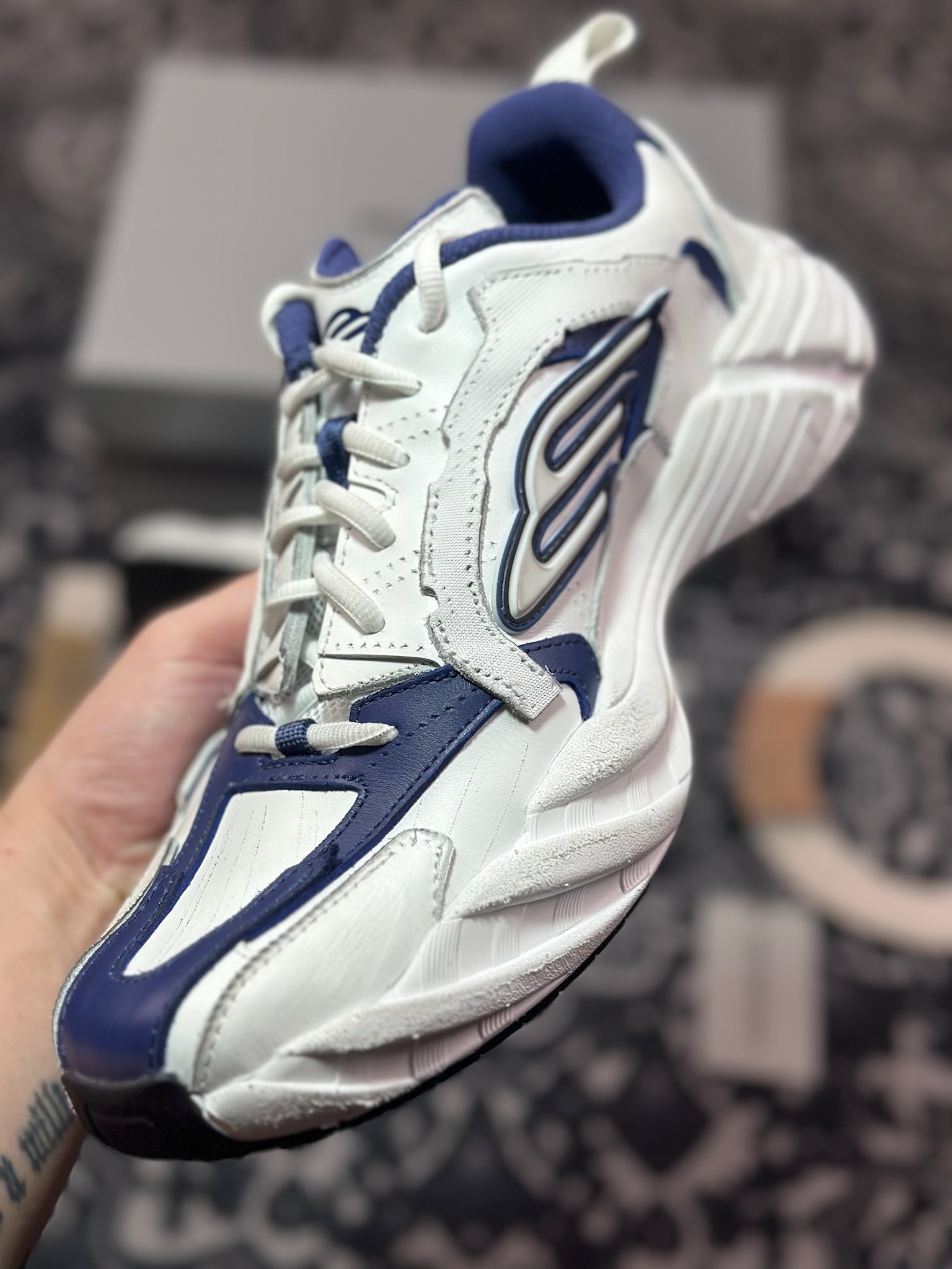 C2380    优选 原装级别# Balenciaga 巴黎世家 MONDAY 做旧休闲运动鞋